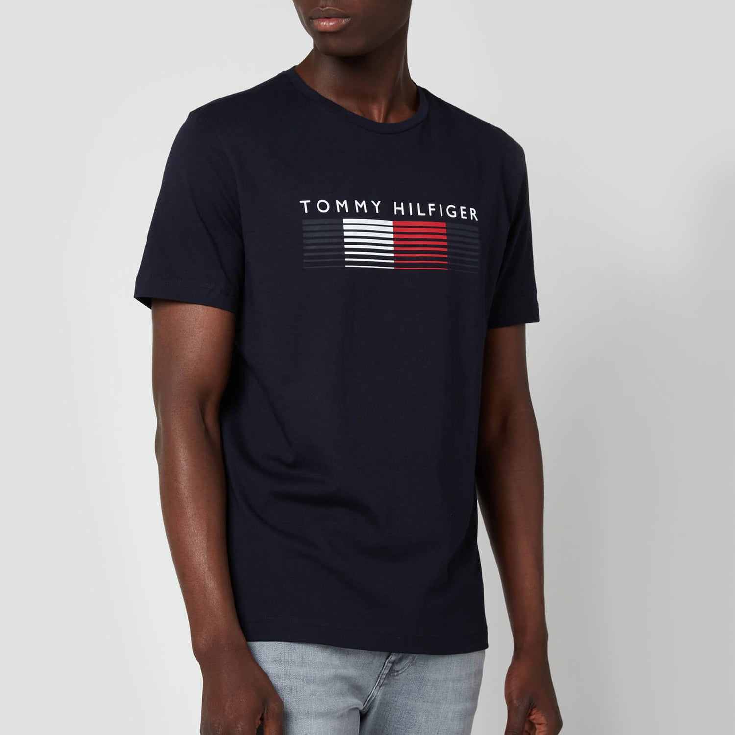 Tommy Hilfiger Men's Fade Graphic T-Shirt - Desert Sky