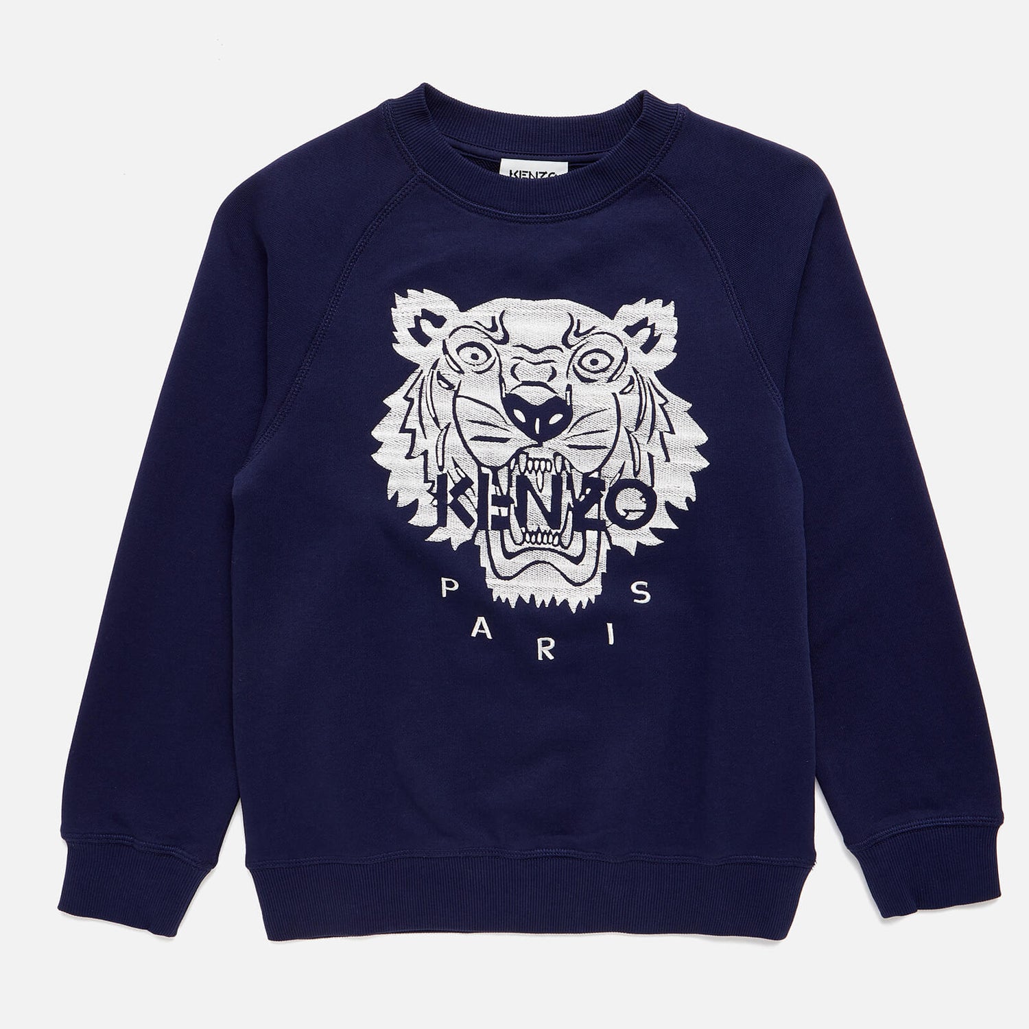 KENZO Boys' Tiger Sweatshirt - Navy - 10 Years