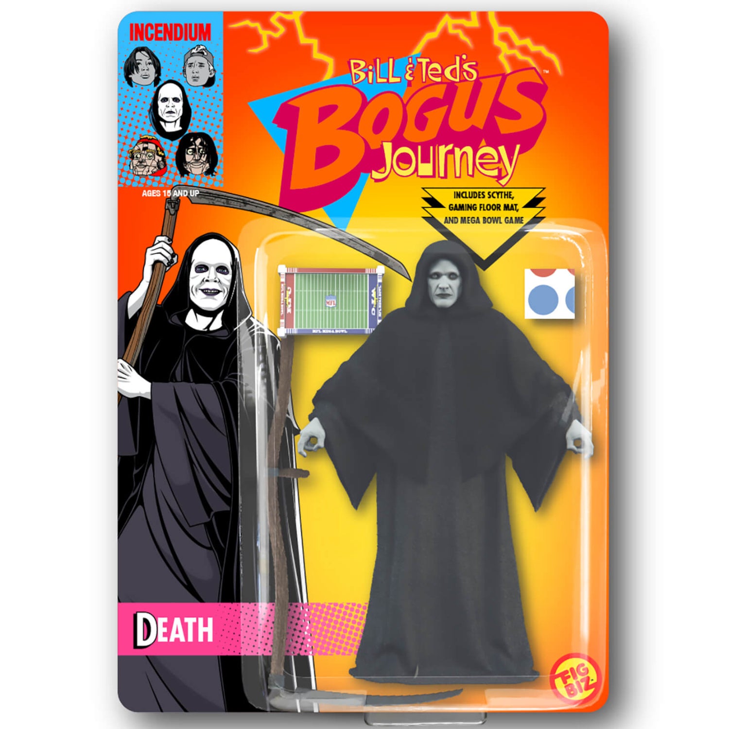 FigBiz Bill & Ted's Bogus Journey Death Action Figure