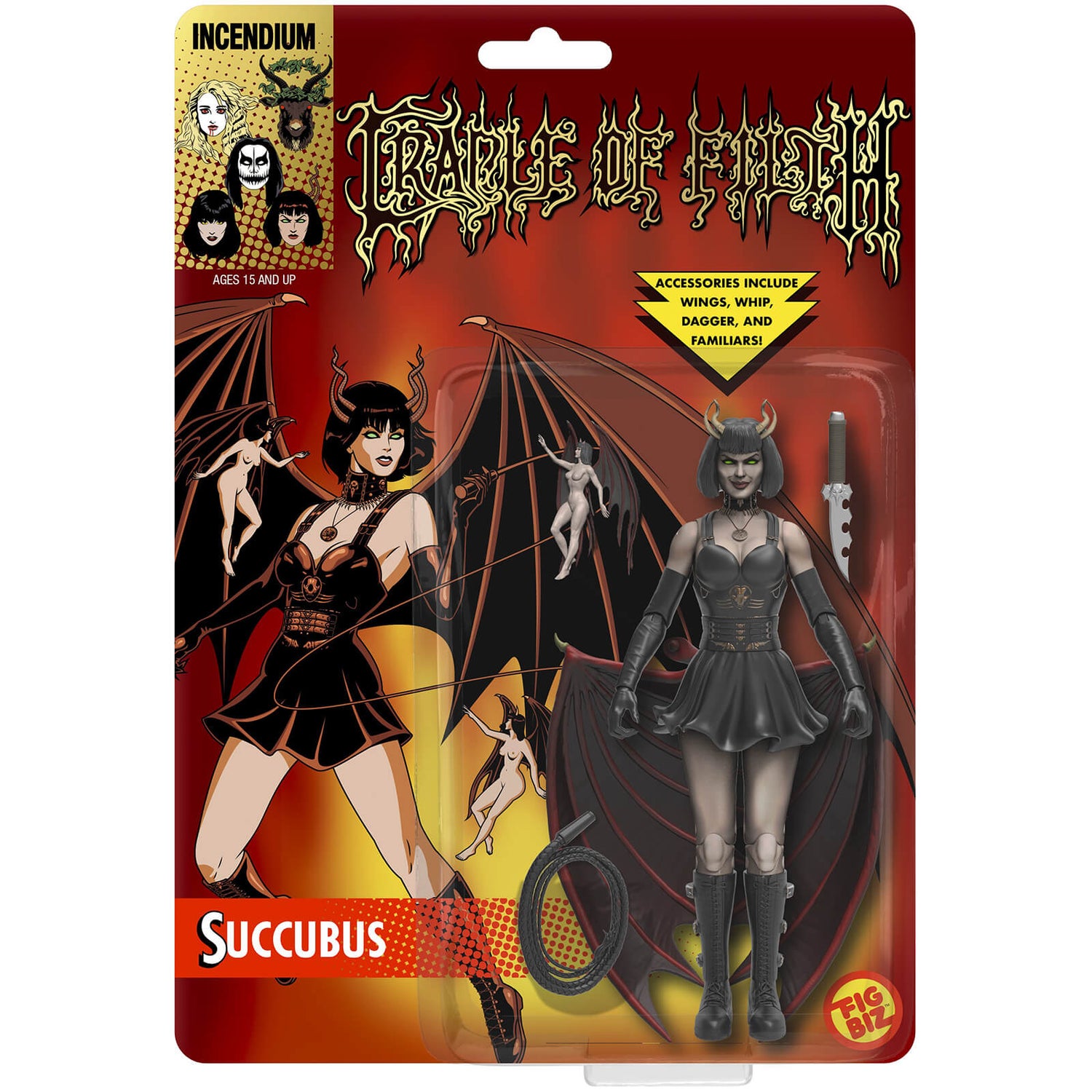 FigBiz Cradle Of Filth Succubus Action Figure