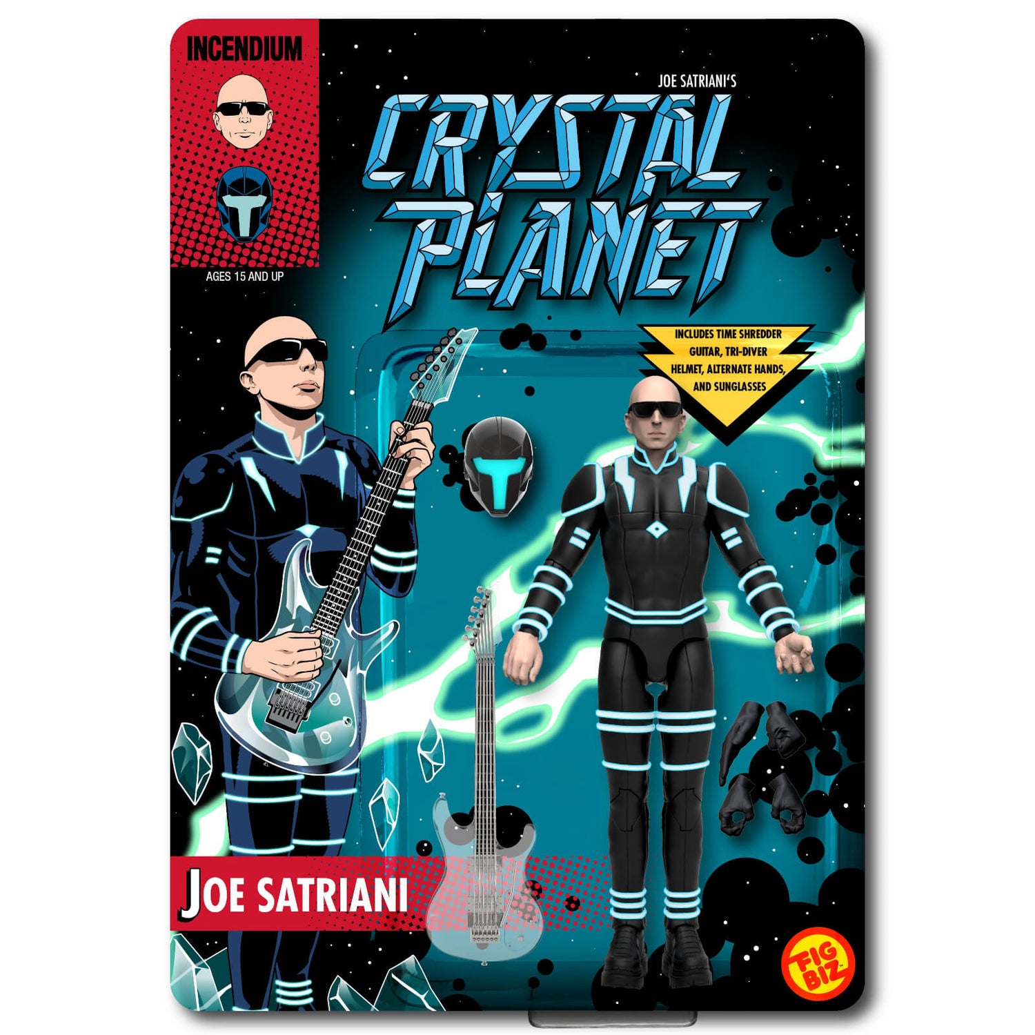 FigBiz Joe Satriani's Crystal Planet Action Figure