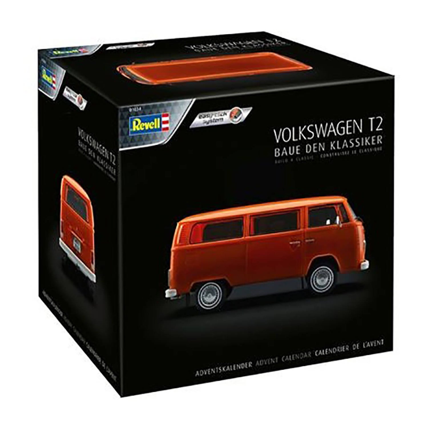 Advent Calendar VW T2 Bus (easy-click) - 1:24 Scale