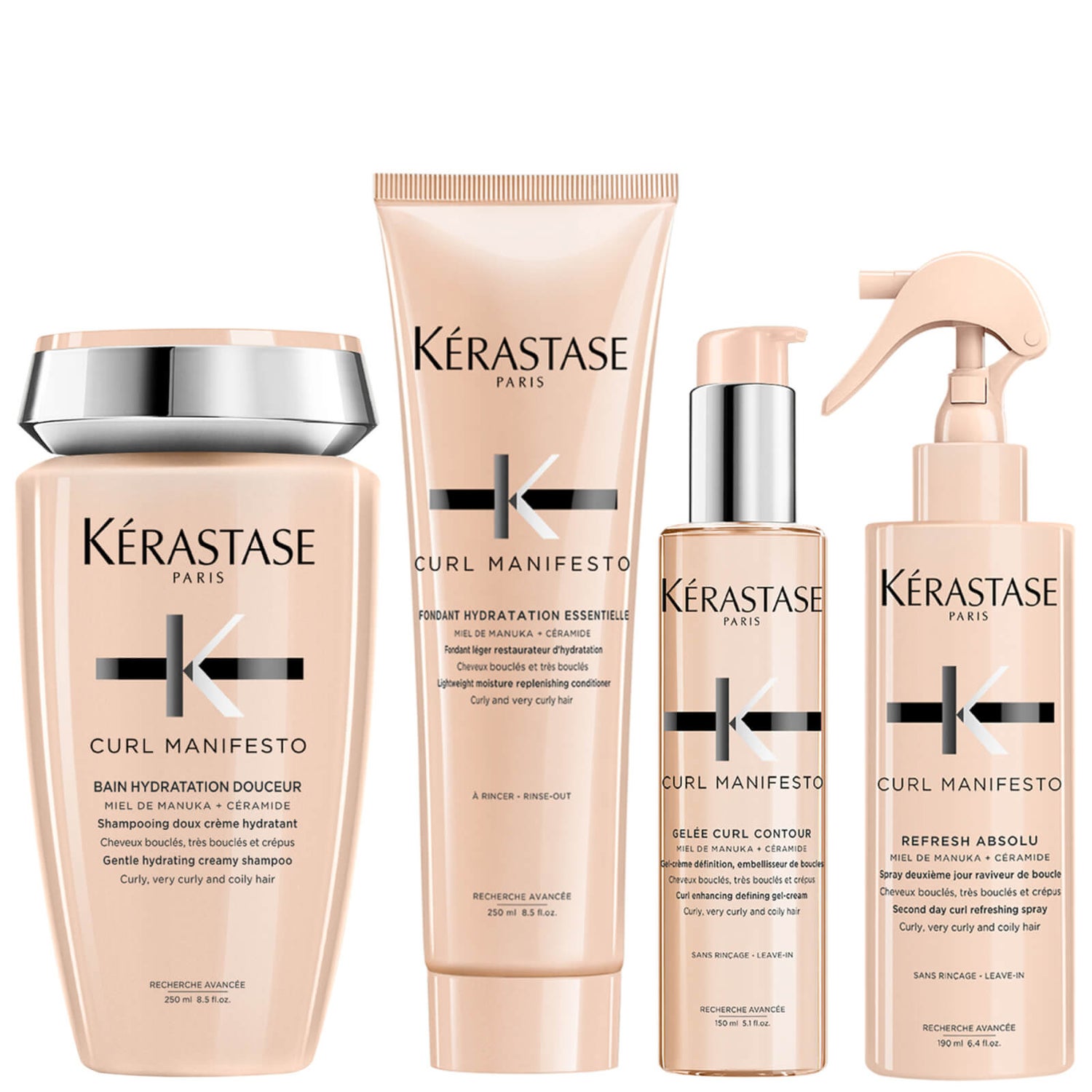 liberal suffix hellige Kérastase Curl Manifesto Set: Complete Care For Wavy To Curly Hair -  allbeauty