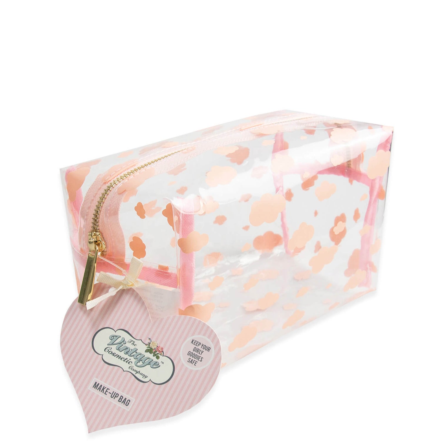 The Vintage Cosmetic Company Make-up Bag - Pink Cloud