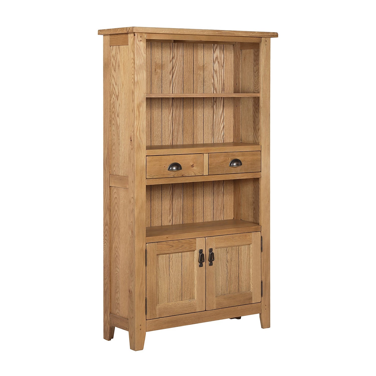 Hocombe Display Bookcase Oak