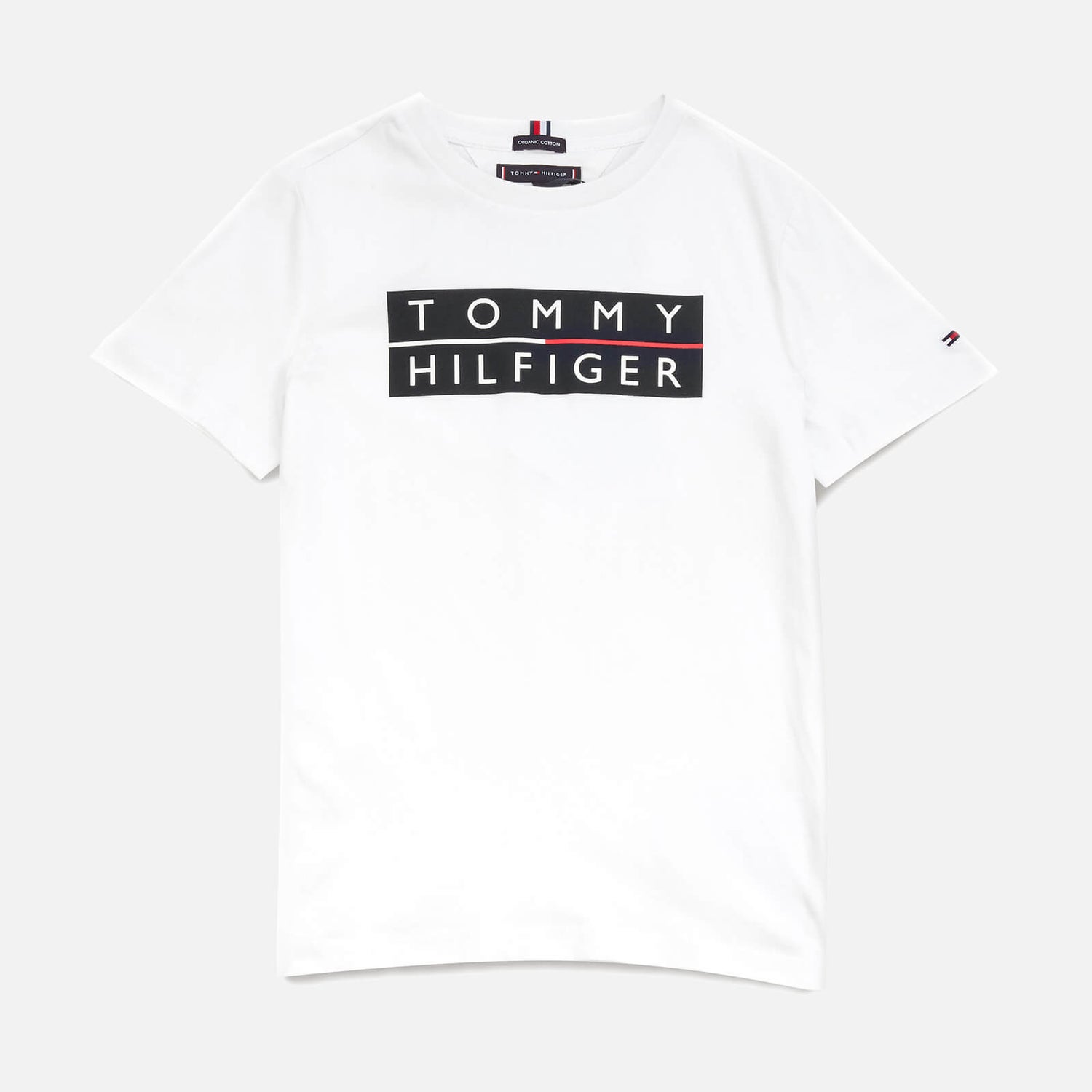 Tommy Hilfiger Boys' Logo T-Shirt - White