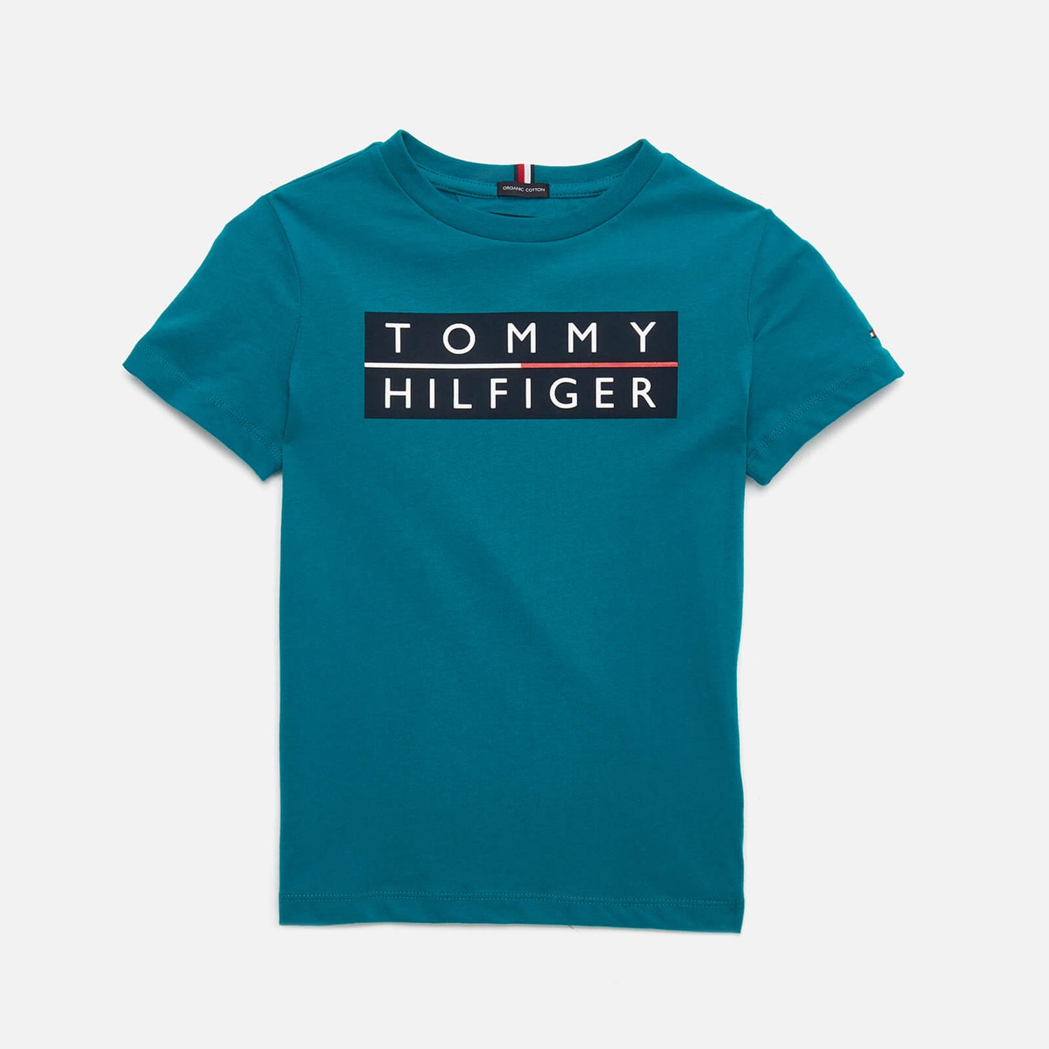 Tommy Hilfiger Boys' Logo T-Shirt - Breakaway Teal