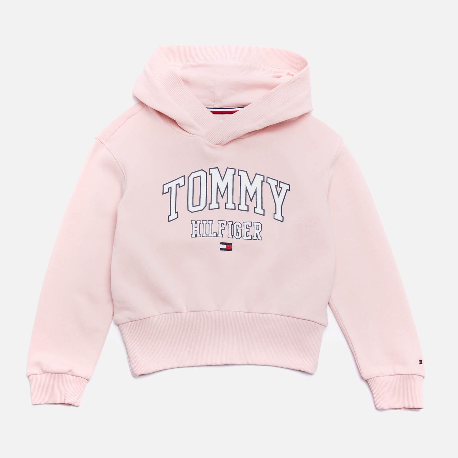 Tommy Hilfiger Girls' Essential Varsity Hoodie - Delicate Pink