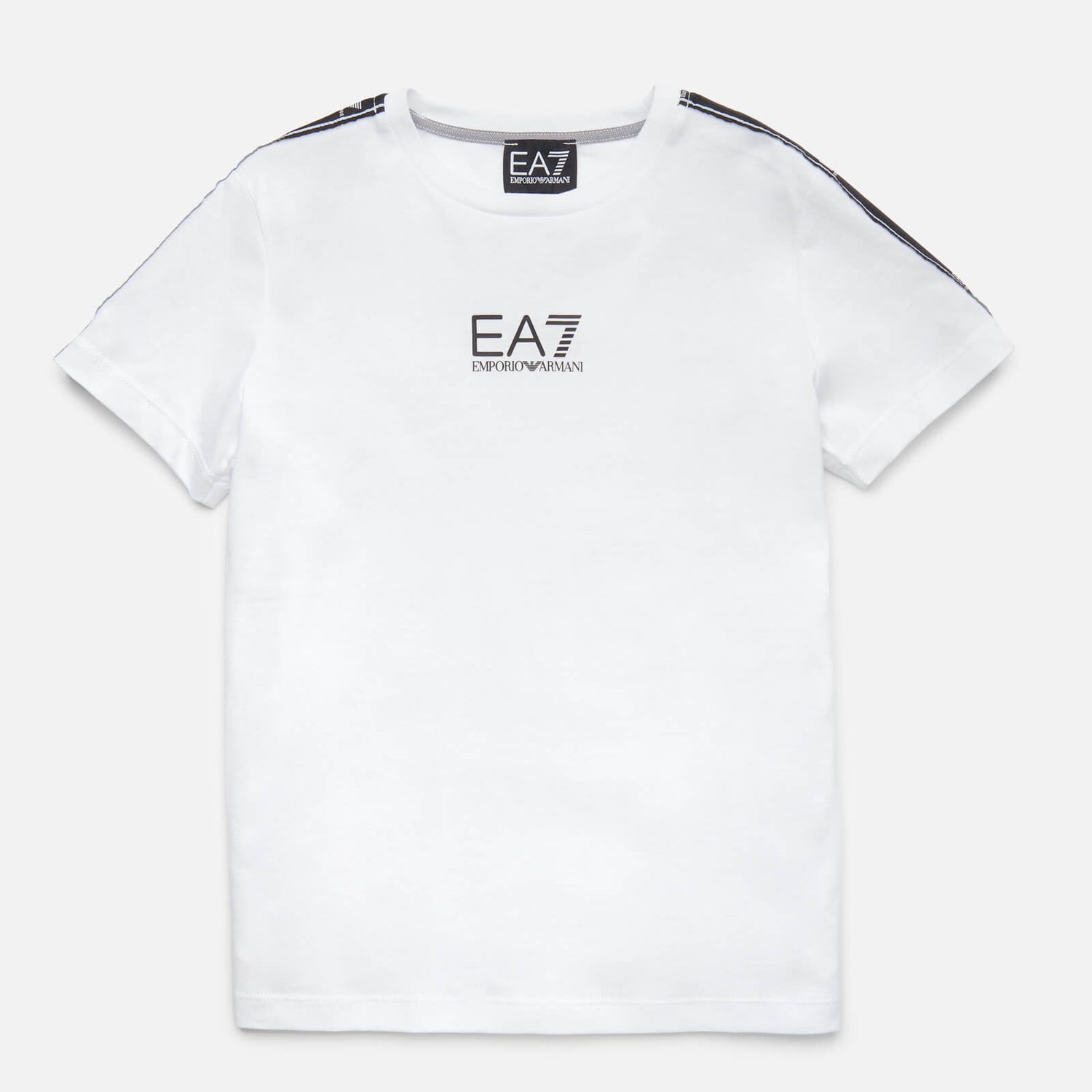 EA7 Boys' Train Logo T-Shirt - White
