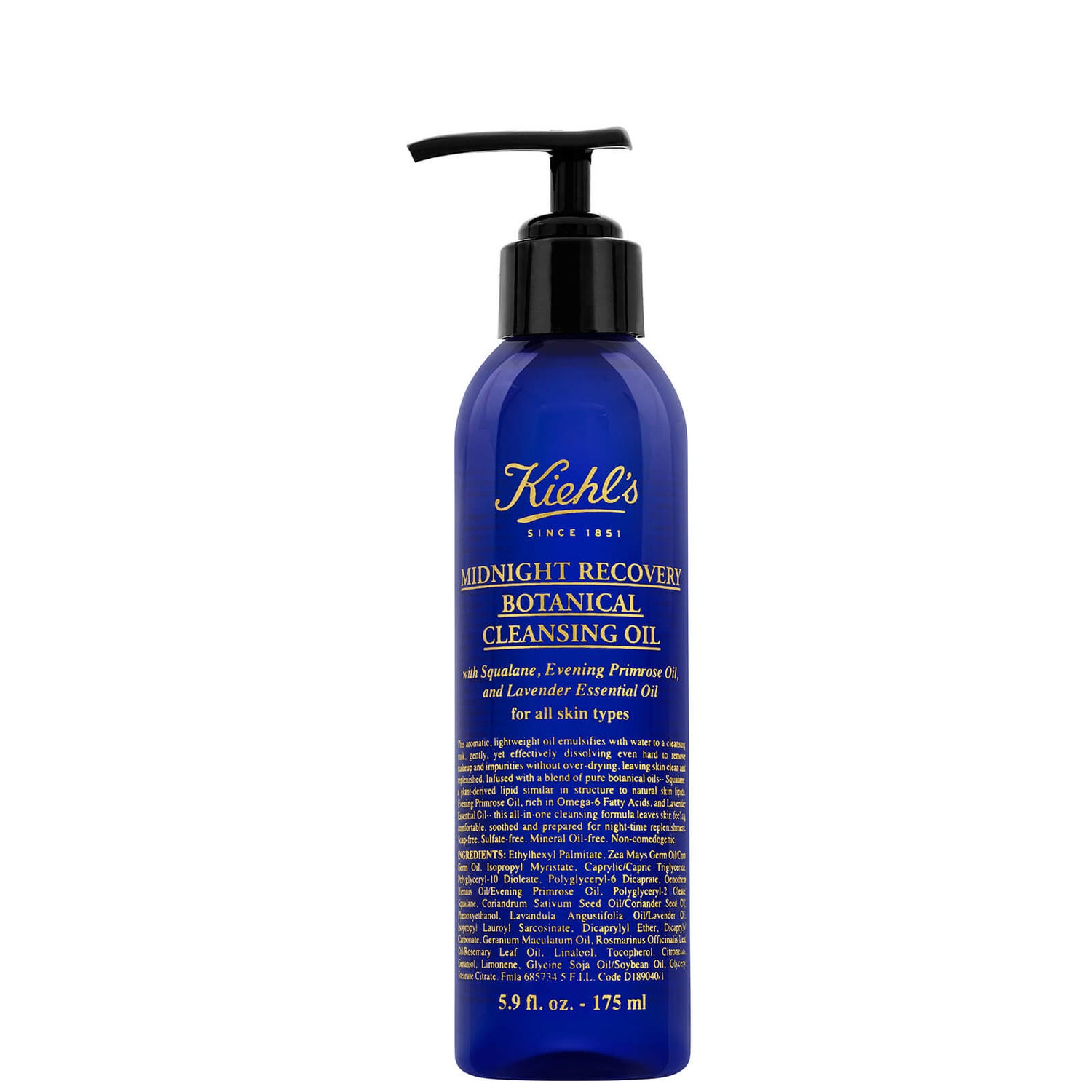 Kiehl's Midnight Recovery Botanical Cleansing Oil (Various Sizes)