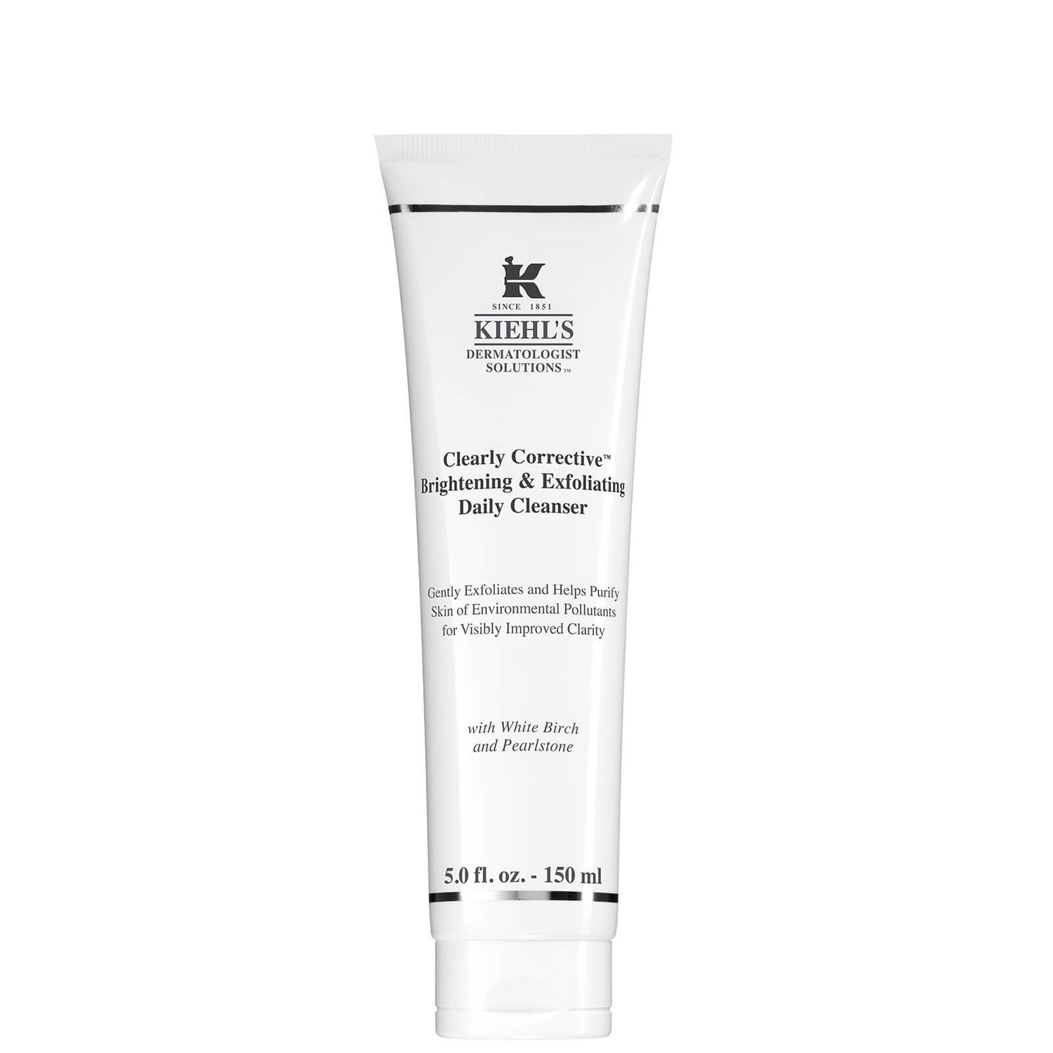 Kiehl's Clearly Corrective Limpiador diario iluminador y exfoliante 150ml