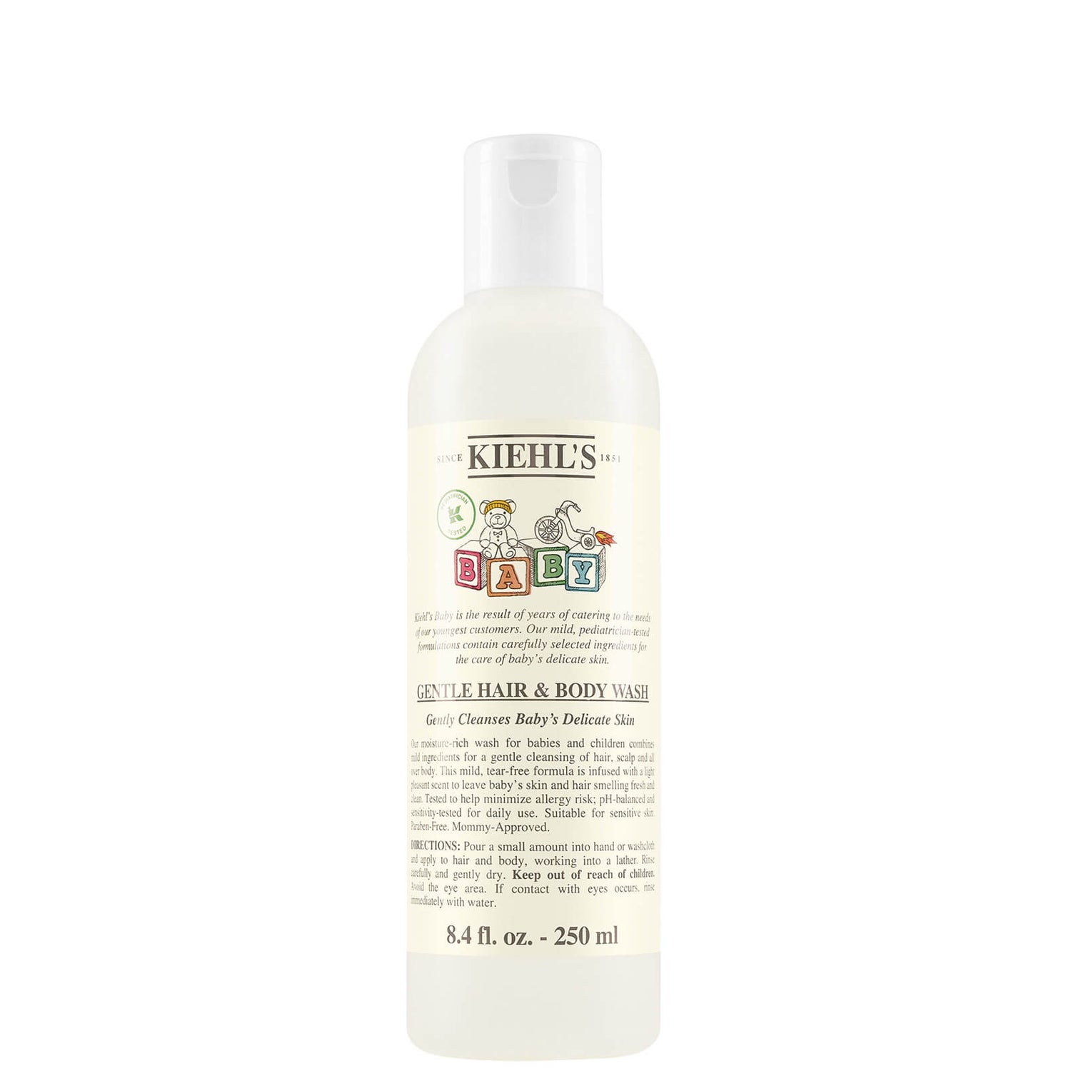 Nettoyant doux pour cheveux et corps de Kiehl's 250ml