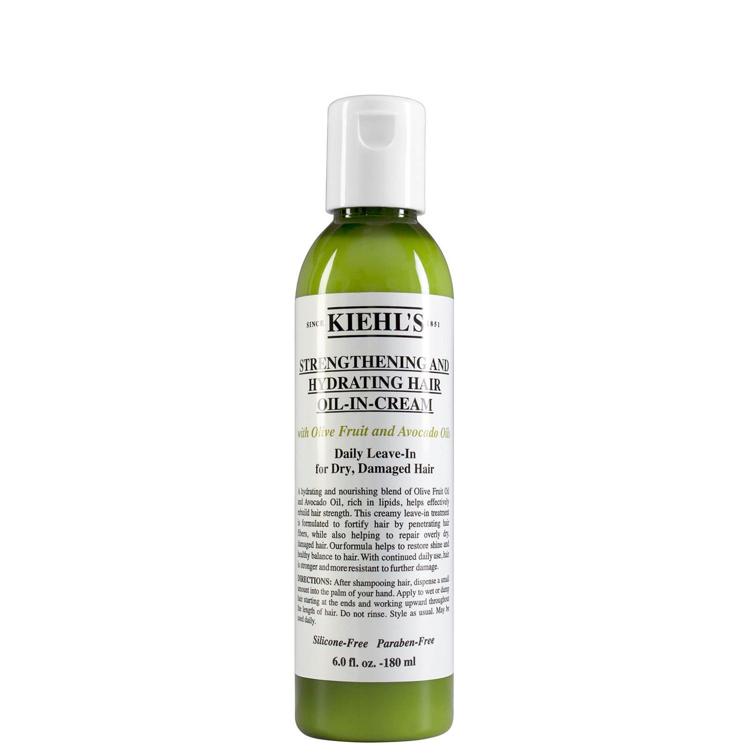 Kiehl's Strengthening and Hydrating Hair Oil-in-Cream 180ml