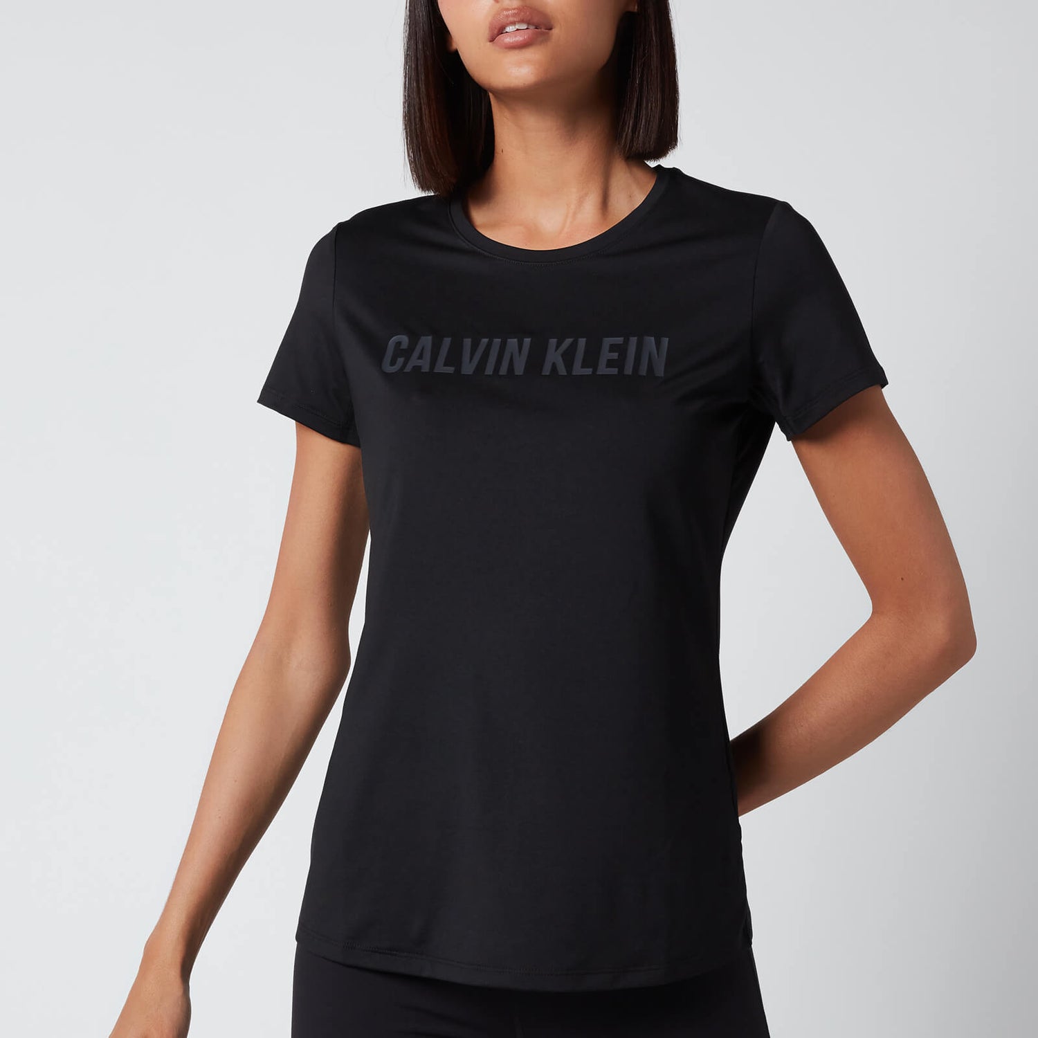 Calvin Klein Performance Women's Essentials Ss T-Shirt - CK Black