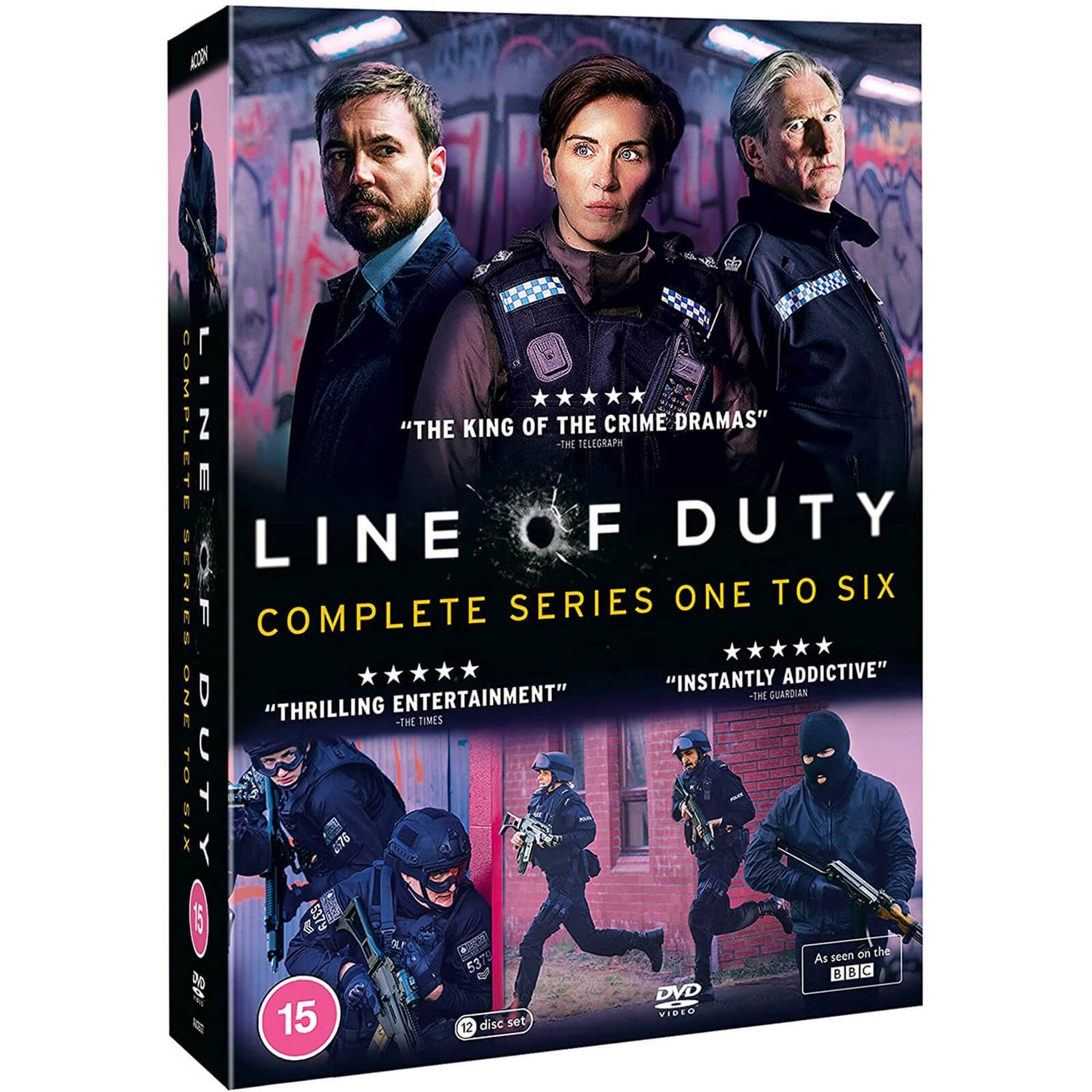 Line of Duty: Serie 1-6