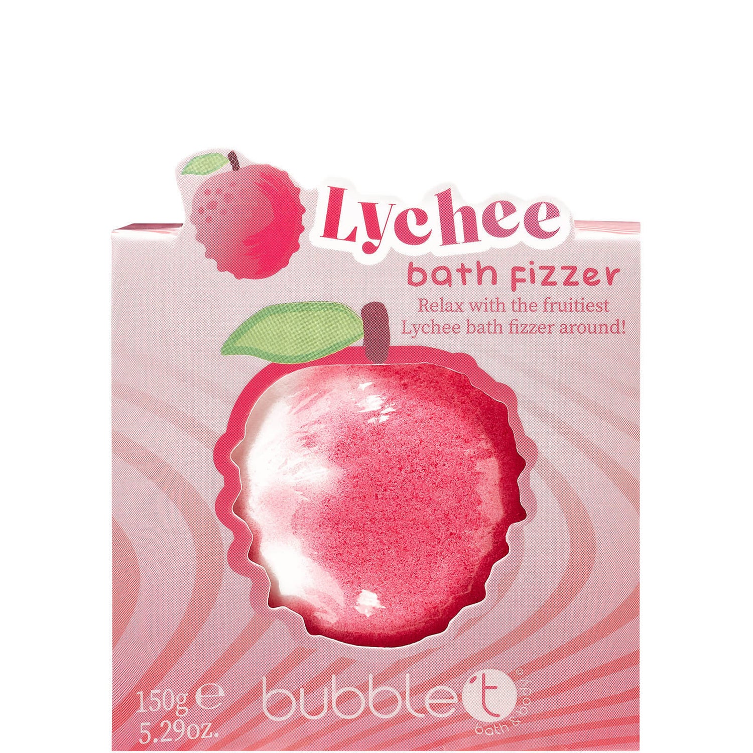 T Bath Fizzer - Litchi Bubble 150g