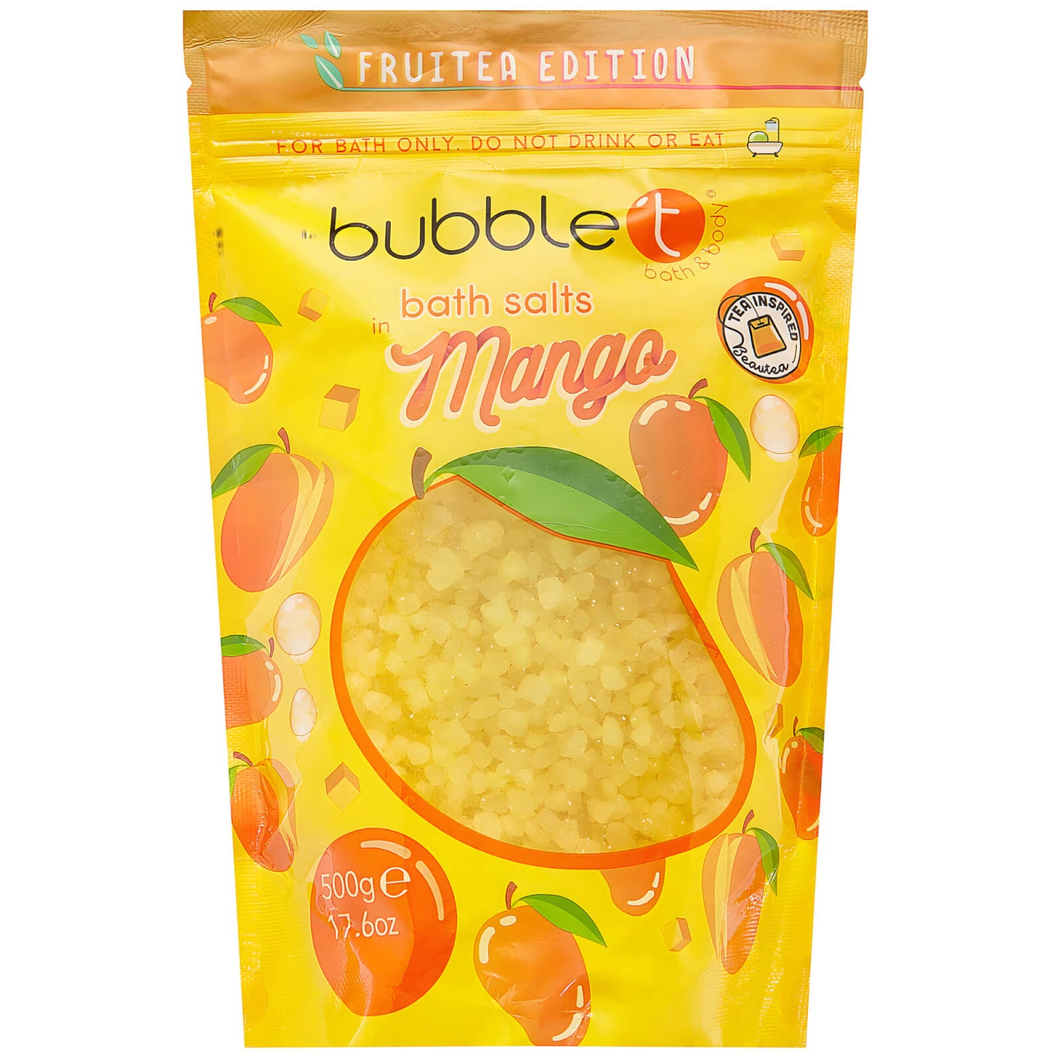 Bubble T バスソルト - マンゴー 500g