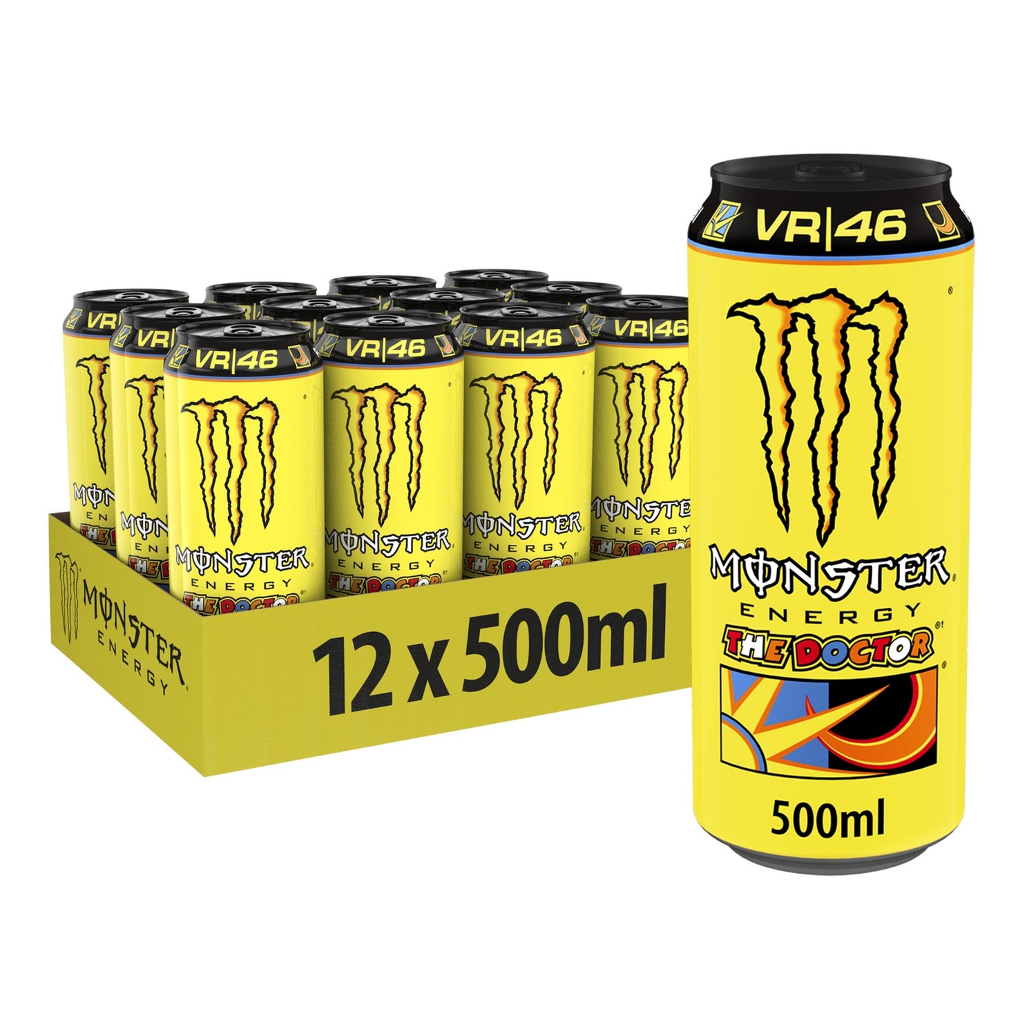 Monster Energy Drink Zero Sugar 12 x 500ml