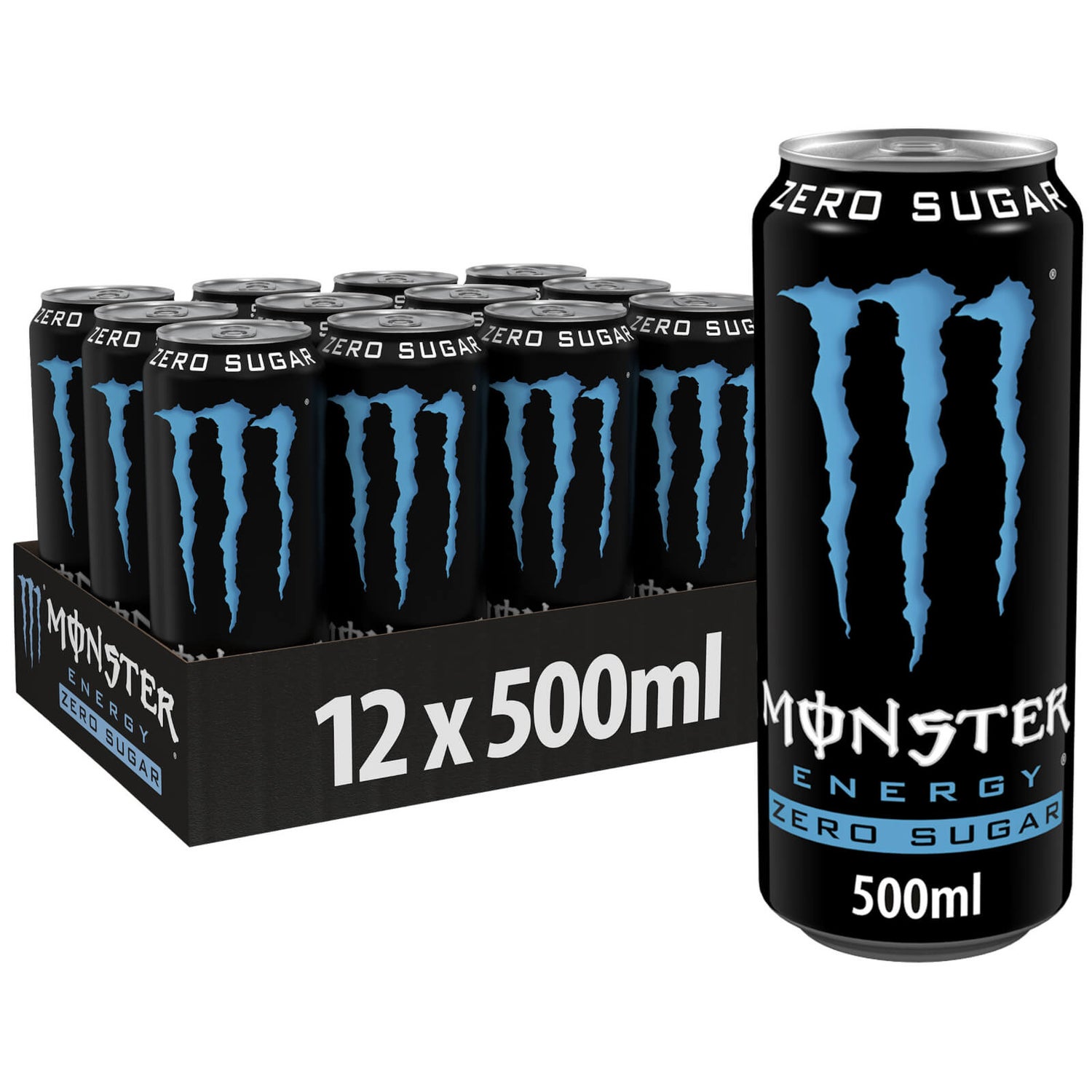 Monster Zero Sugar 12 x 500ml
