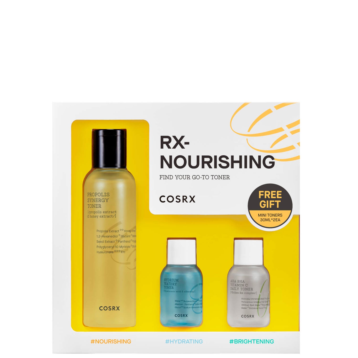 Coffret Find Your Go-To Toner RX Nourishing COSRX