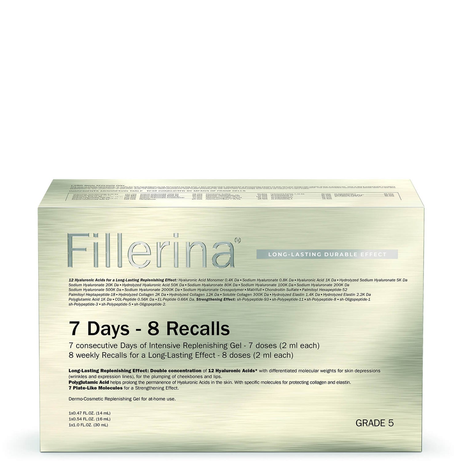 Fillerina Long Lasting Durable Effect Treatment Grade 5 2.1oz.