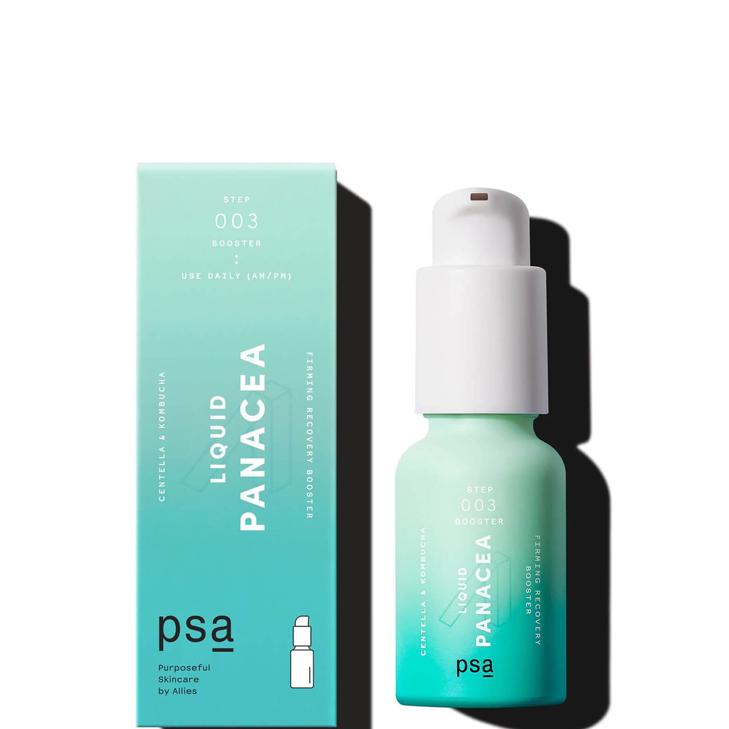 PSA SKIN Liquid Panacea Centella and Kombucha Firming Recovery Booster 15ml