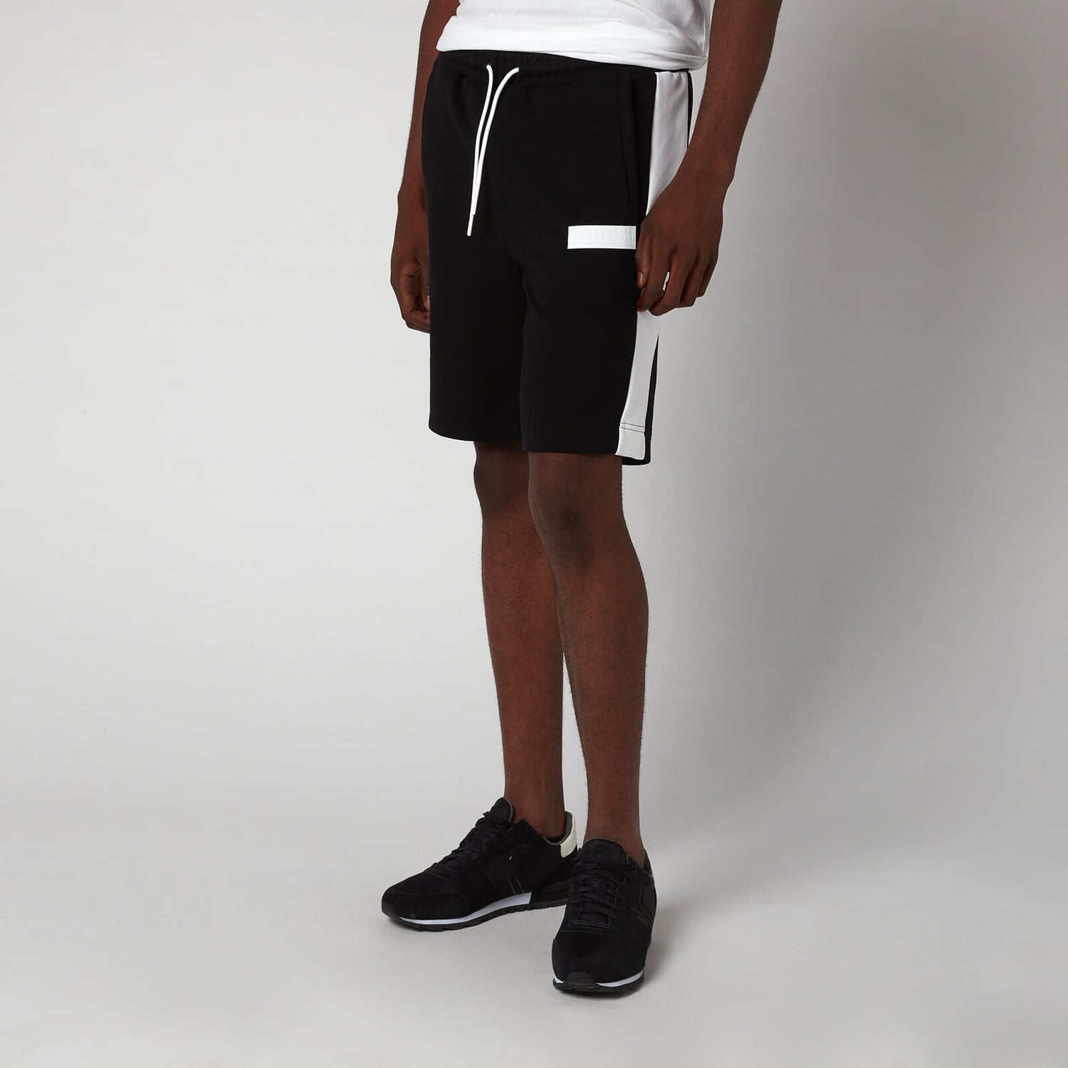 BOSS Athleisure Men's Headlo Batch Shorts - Black