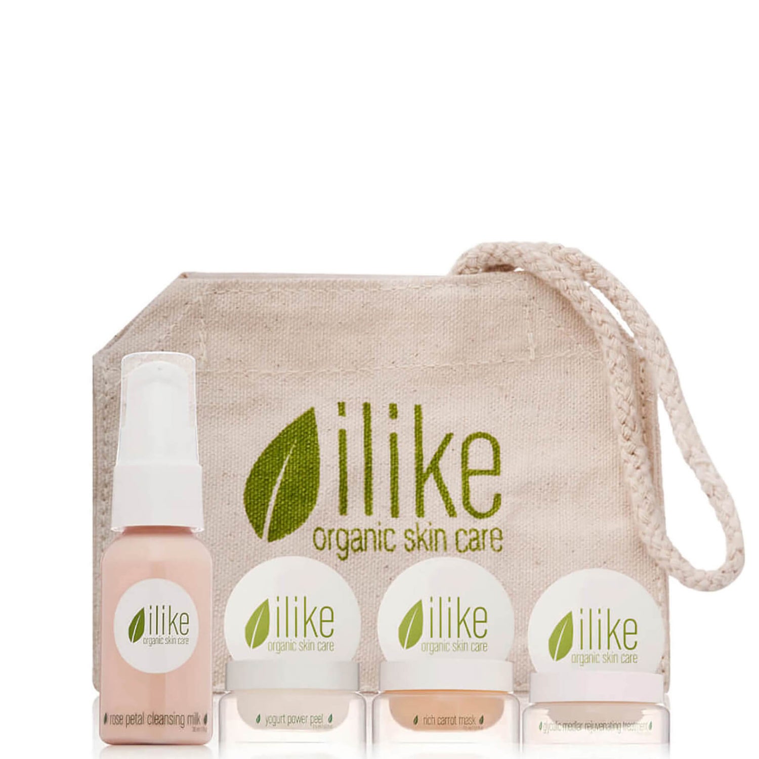 ilike Organic Skin Care Time Reverse Regime 4 piece