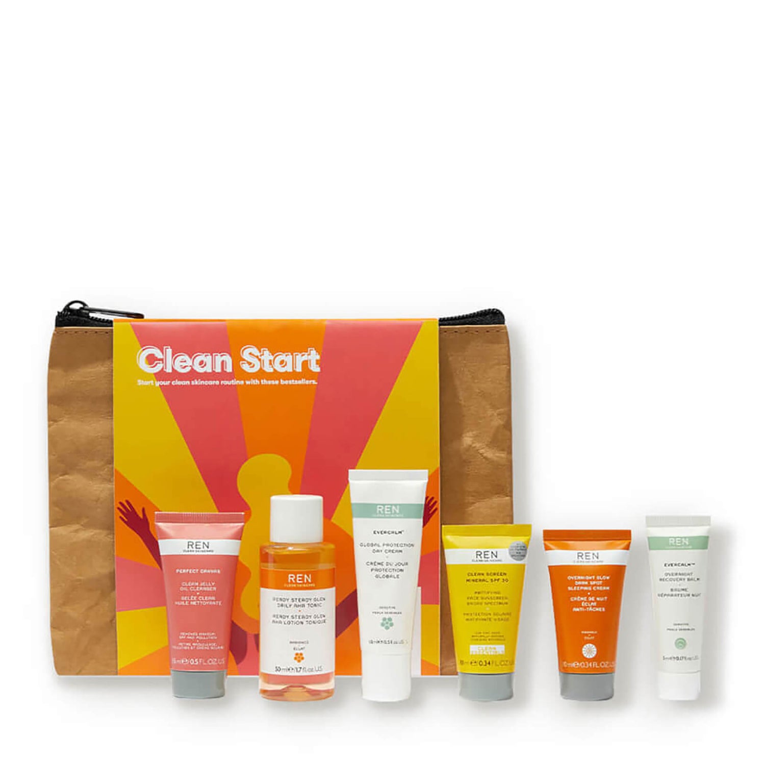 REN Clean Skincare REN Clean Start Kit 7 piece
