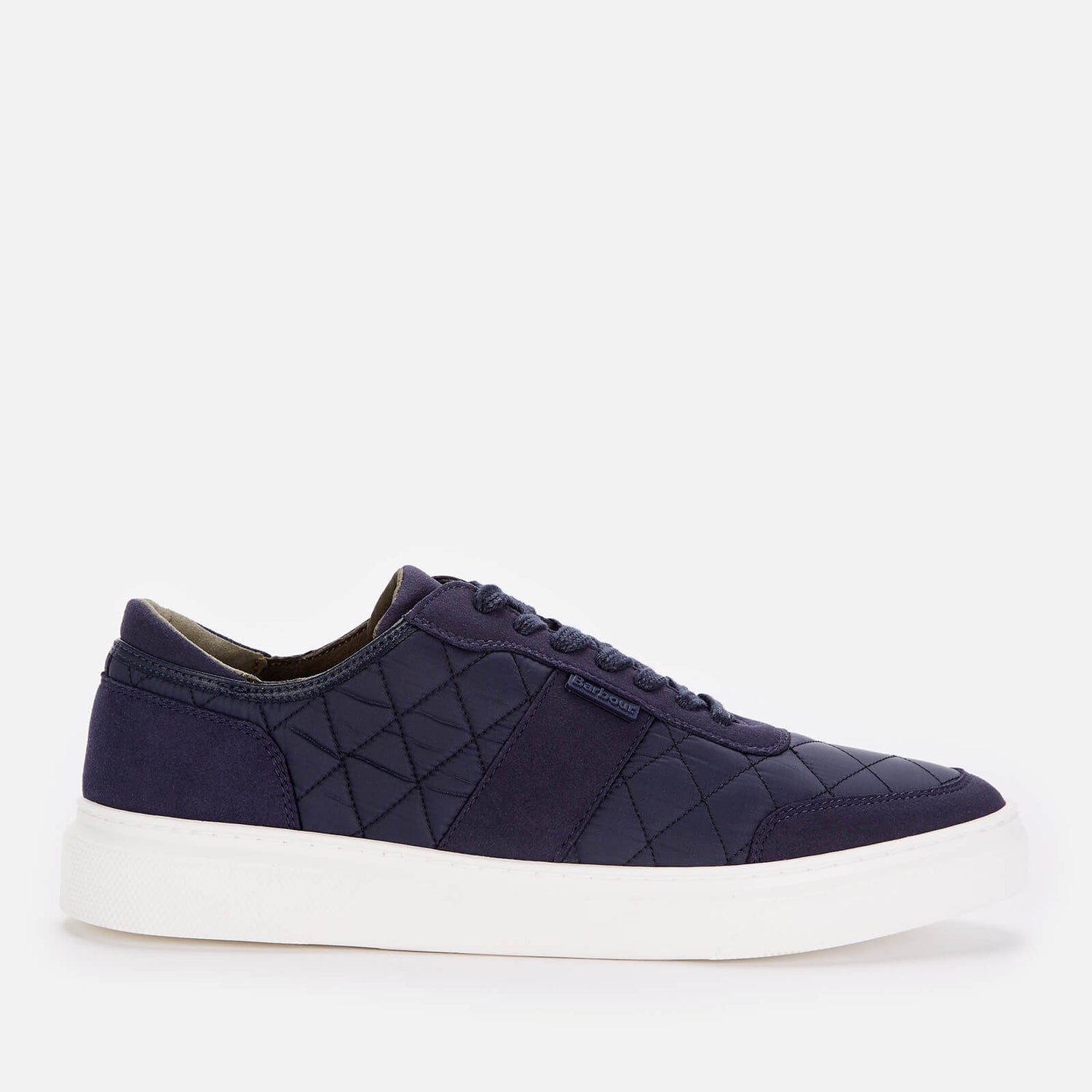 Barbour Men's Liddesdale Quilted Low Top Trainers - Navy