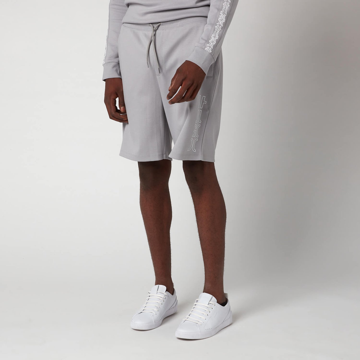 HUGO Men's Doolio Sweat Shorts - Silver