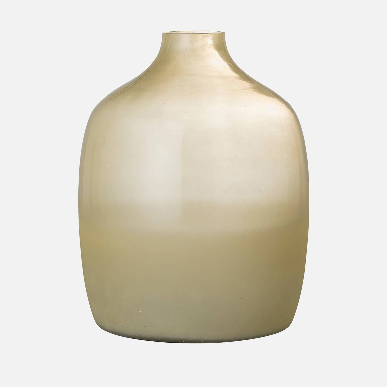 Bloomingville Idima Glass Vase - Yellow