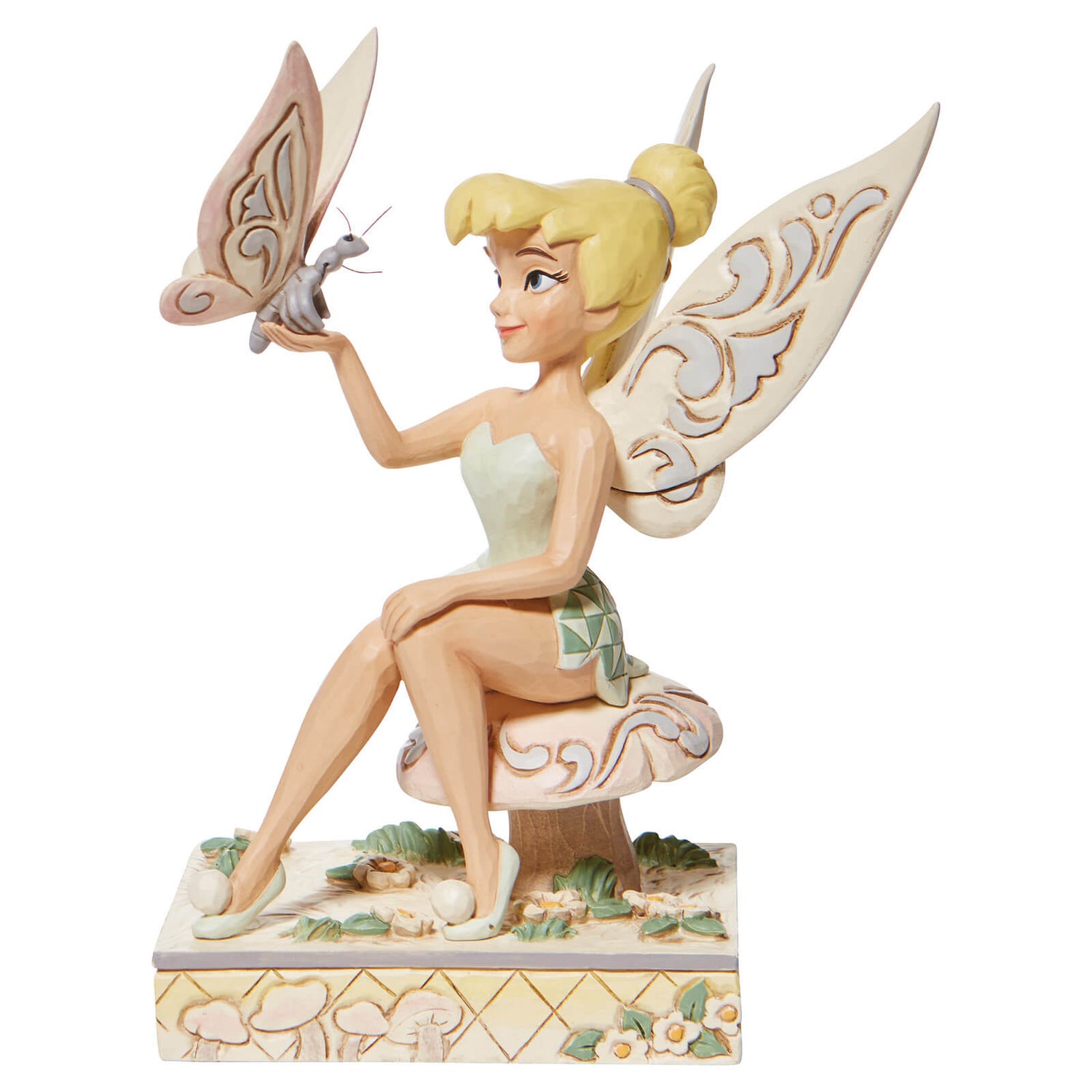 Disney Traditions Figurine de la fée Clochette White Woodland