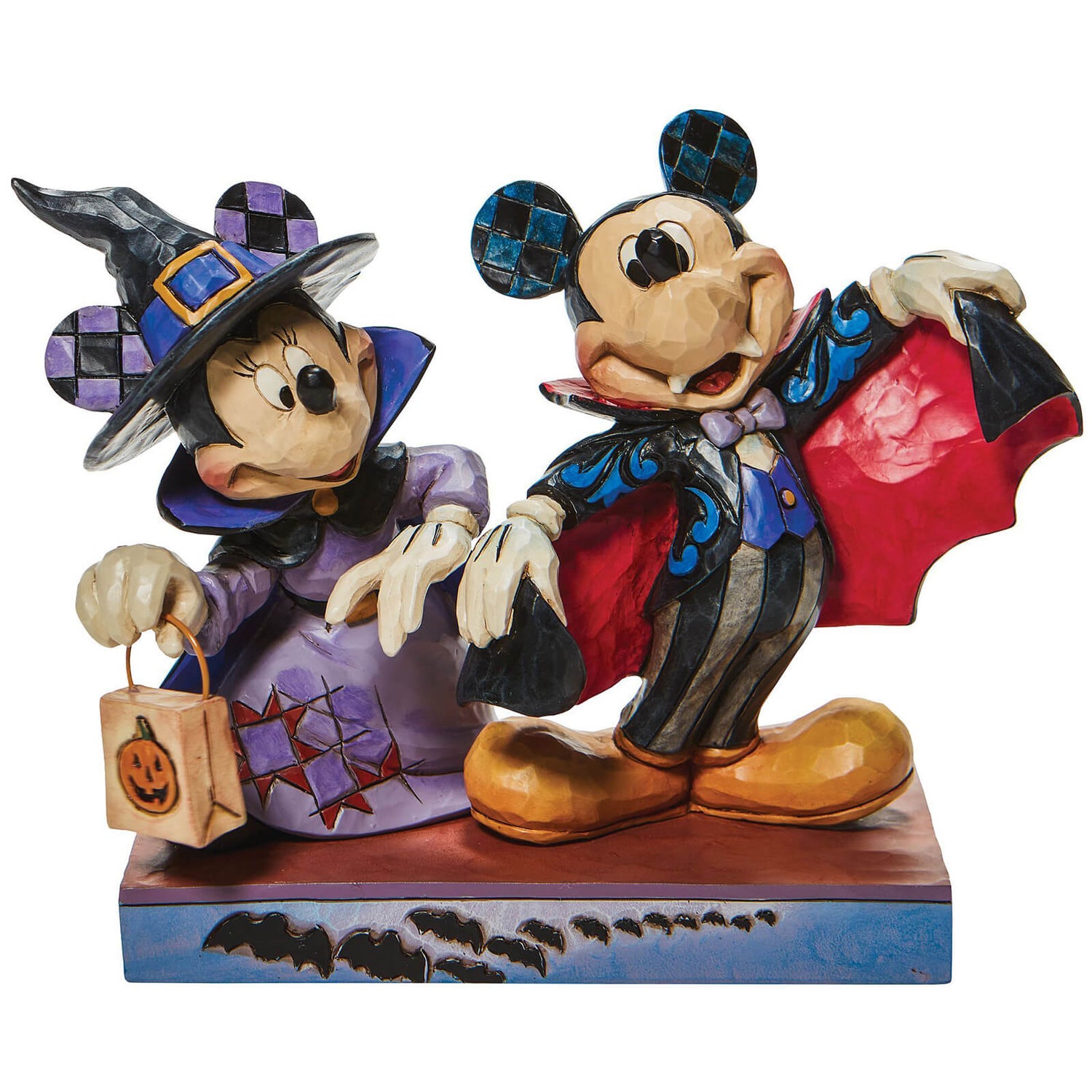 Disney Traditions Mickey And Minnie Vampire Fig