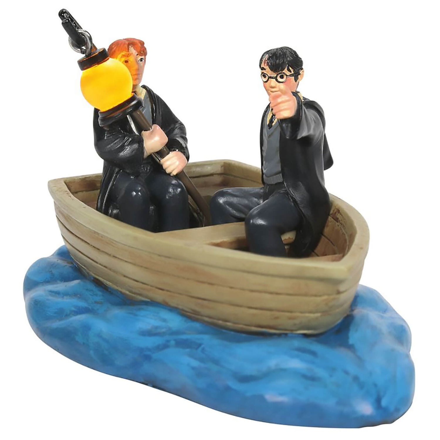 Harry Potter Village By D56 Harry And Ron In A Boat