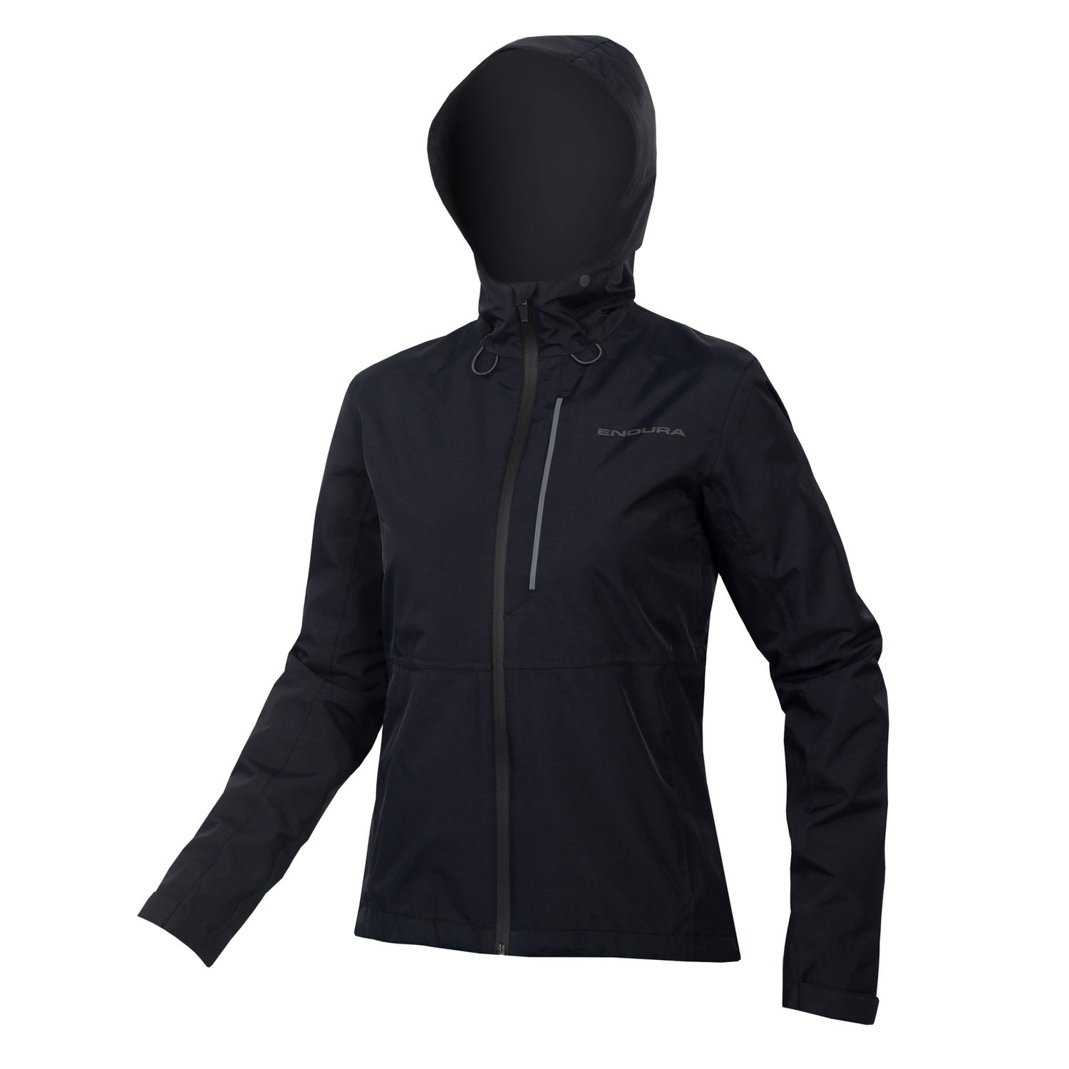 Women's Hummvee Waterproof Hooded Jacket - Black - XXL