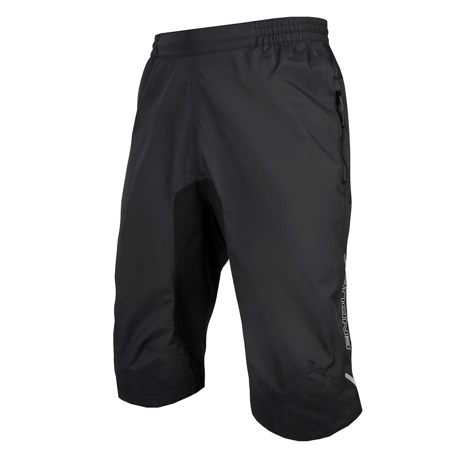 Black mesh waterproof shorts