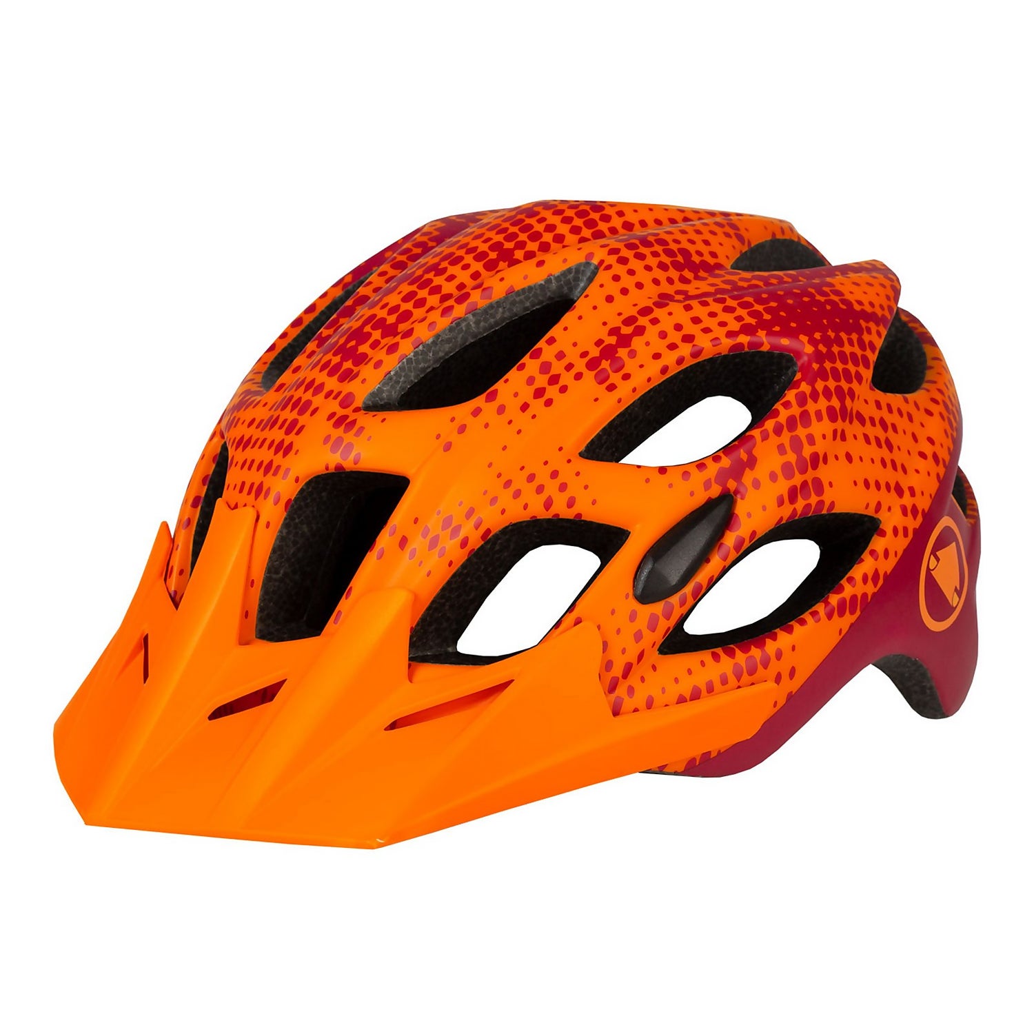 Kids's Hummvee Youth Helmet - Tangerine - One Size
