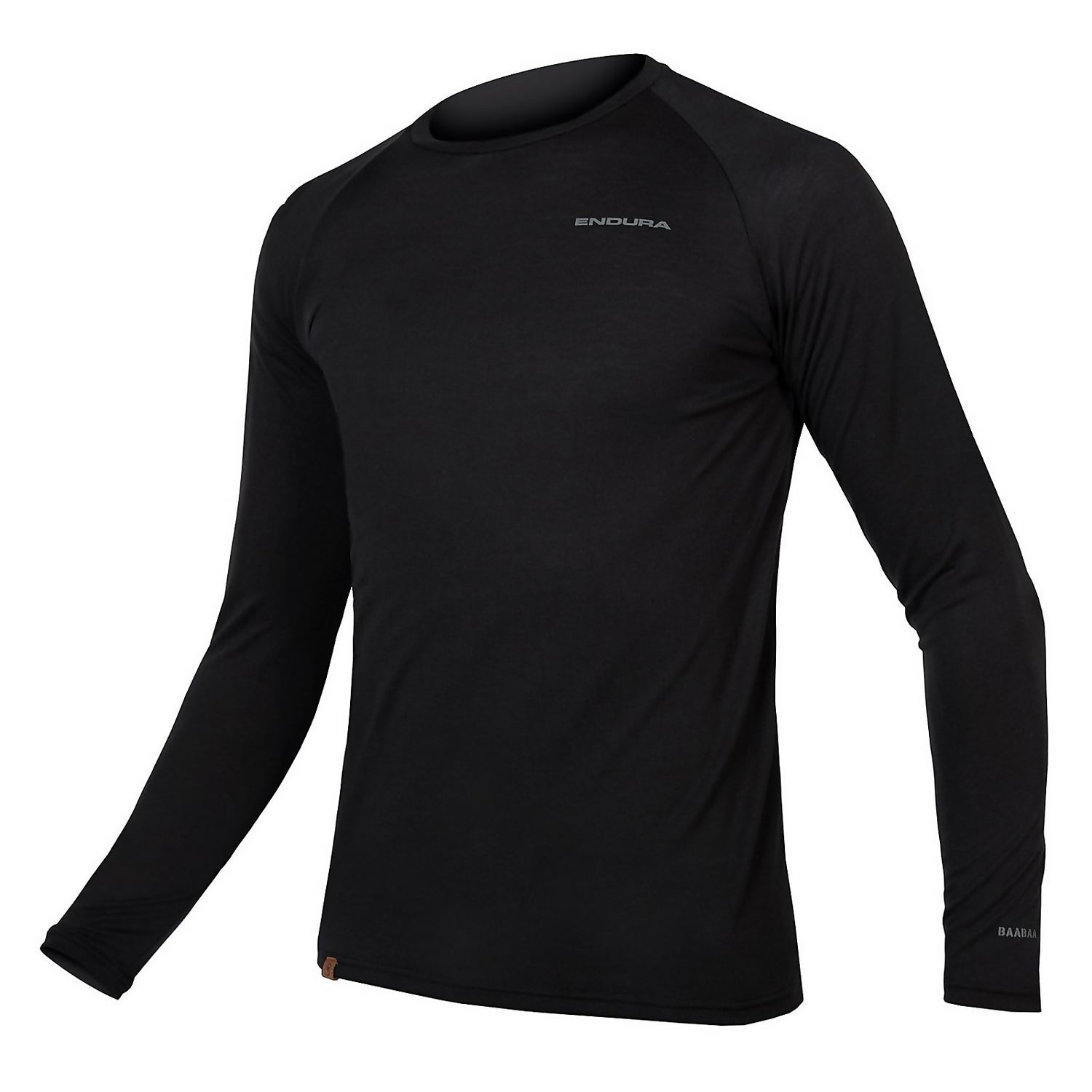 BaaBaa Blend L/S Baselayer - Black - XXL