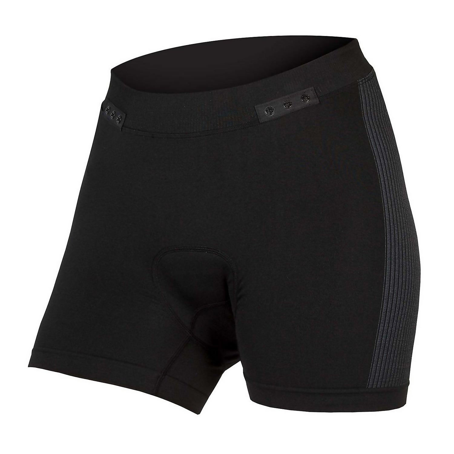 Women's Engineered Padded Boxer with Clickfast - Black - XL