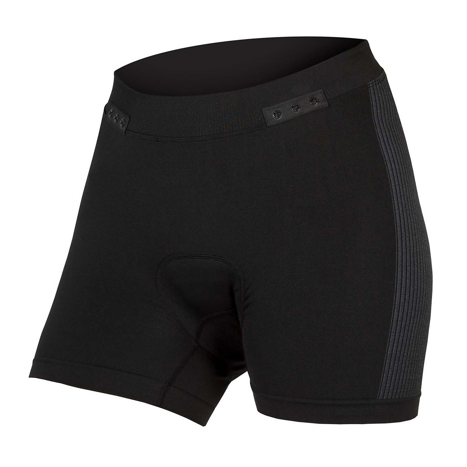Women's Engineered Padded Boxer with Clickfast - Black - L