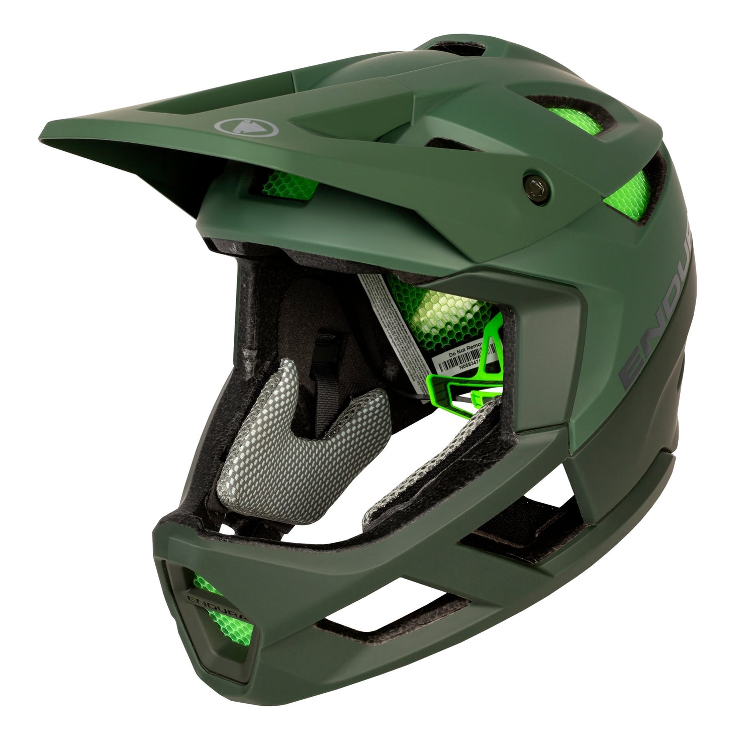 Men's MT500 Full Face Helmet - Forest Green - S-M