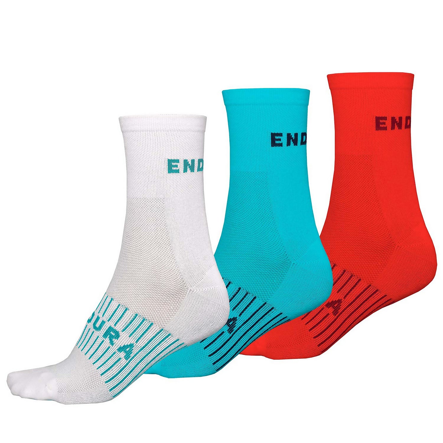 Women's Coolmax® Race Sock (Triple Pack) - Pacific Blue - One Size