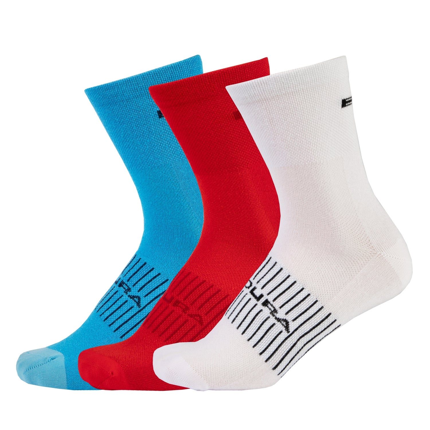 Men's Coolmax® Race Sock (Triple Pack) - White - L-XL