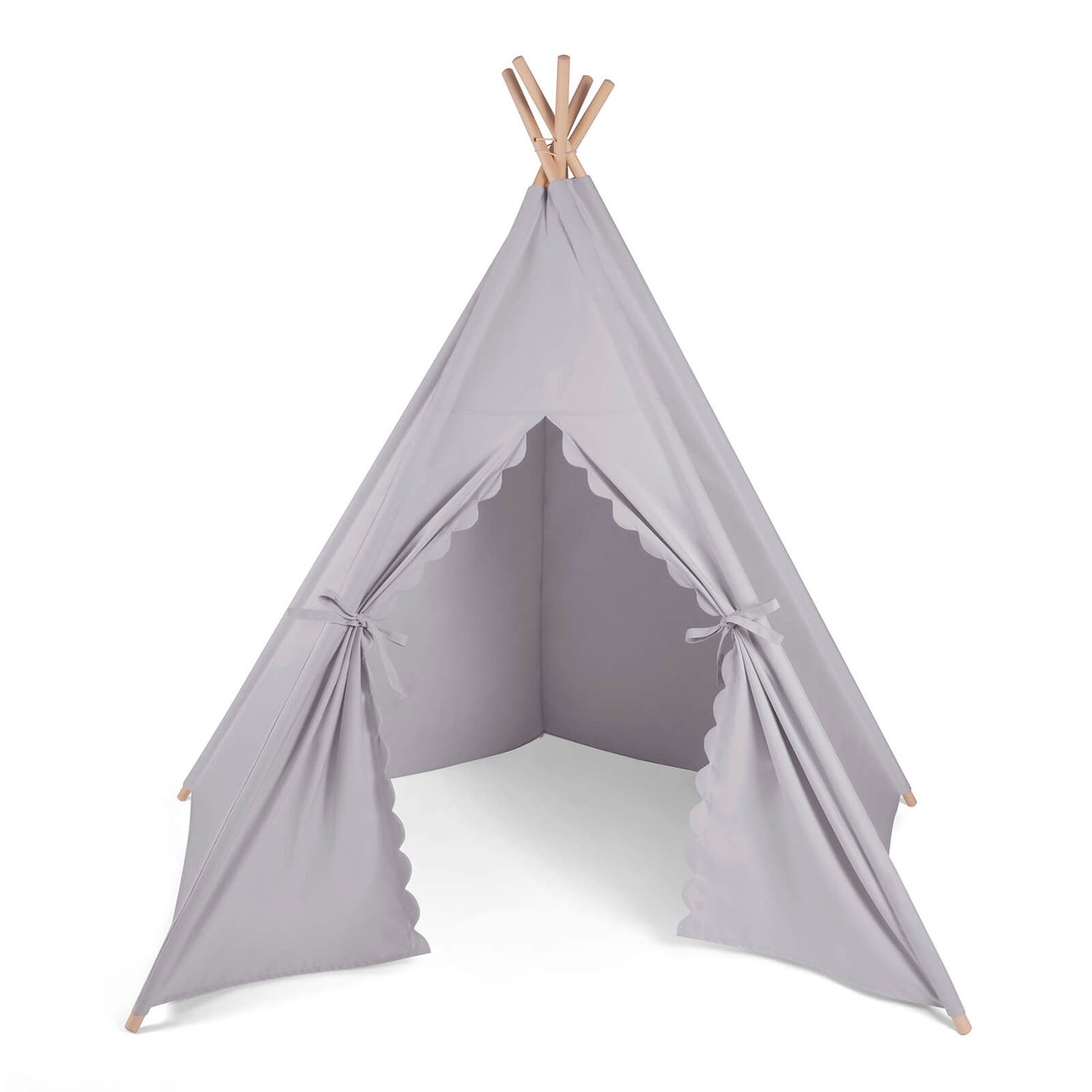 The Little Green Sheep Teepee Play Tent - Grey