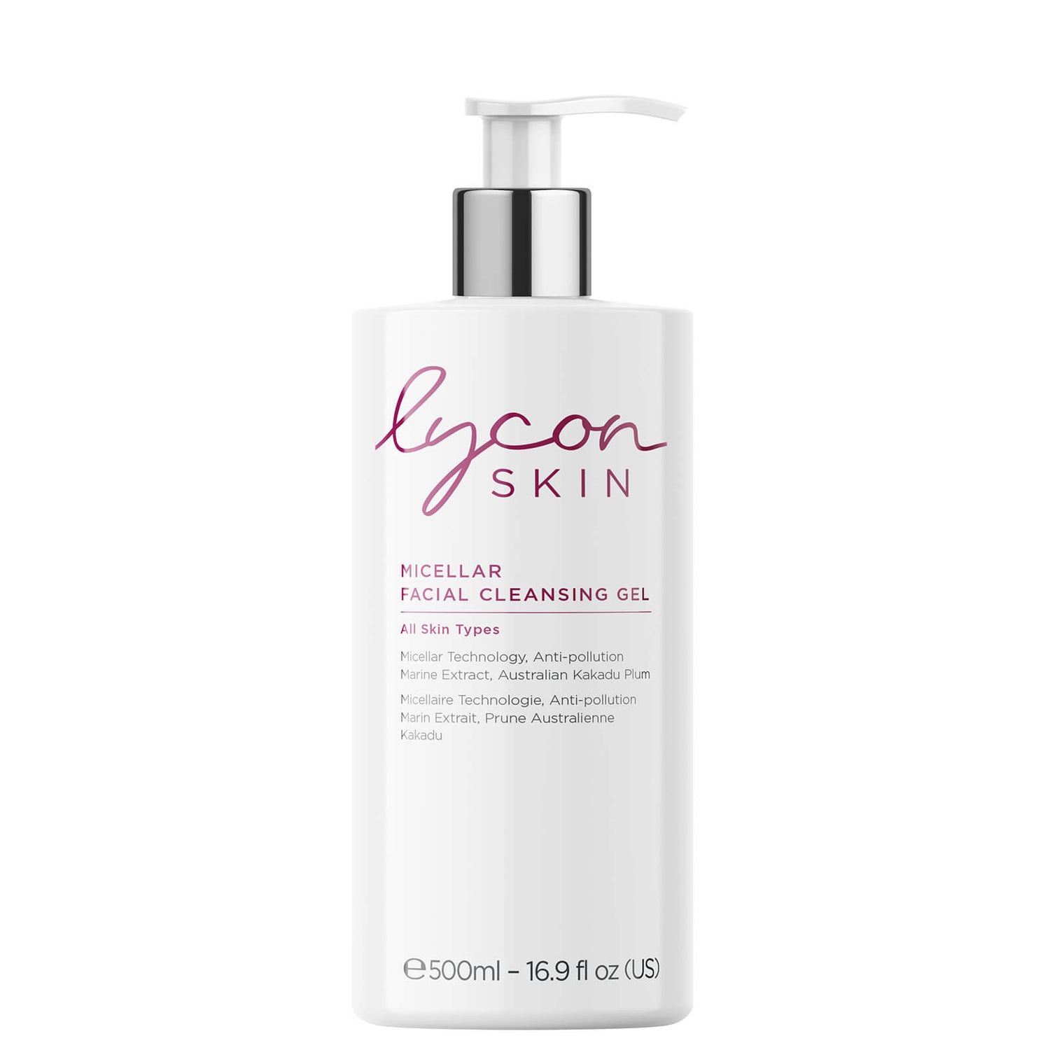 Lycon Skin Micellar Facial Cleansing Gel 500ml