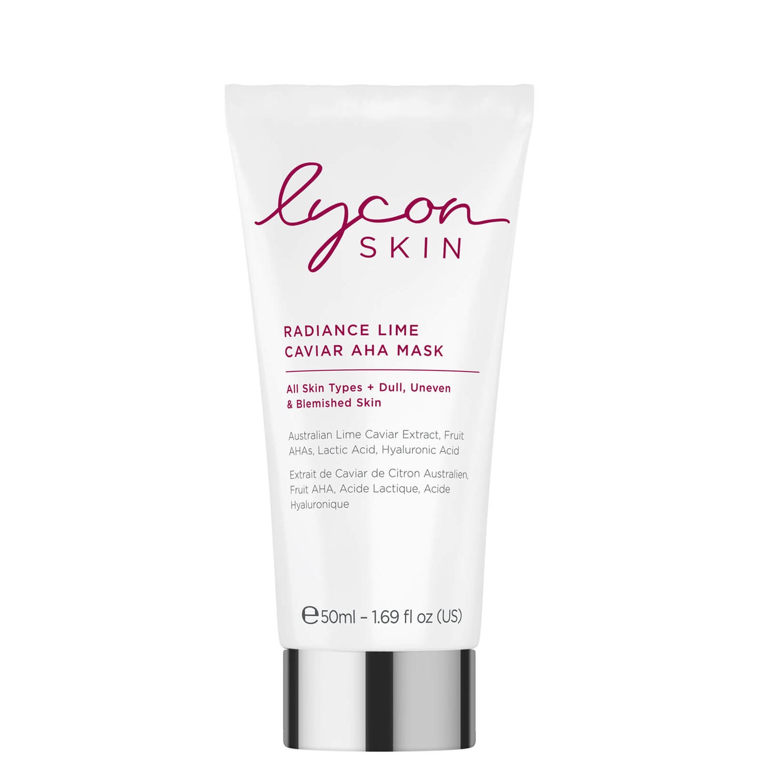 Lycon Skin Radiance Lime Caviar AHA Mask 50ml