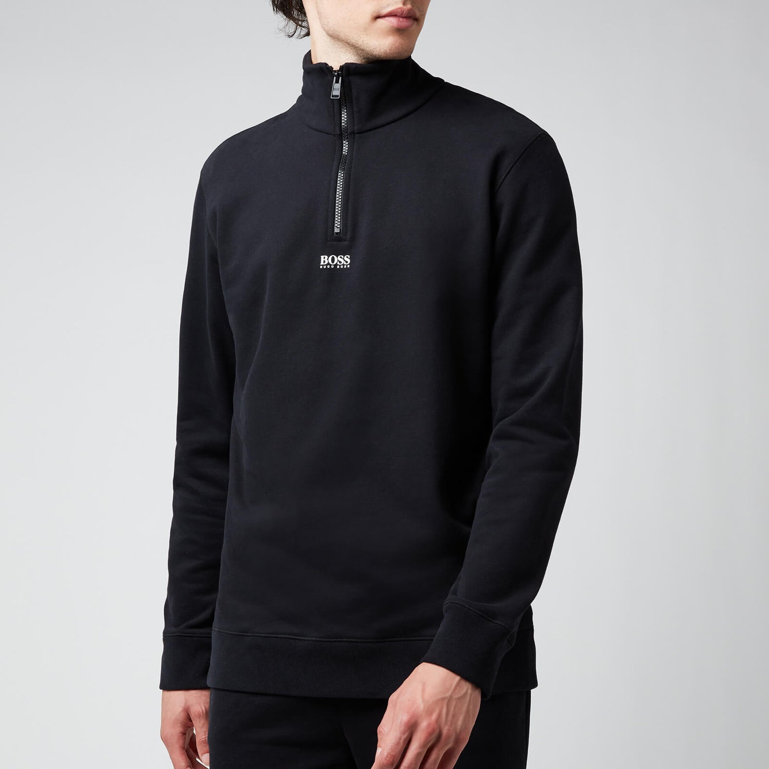 BOSS Casual Men's Zapper 2 Sweatshirt - Black