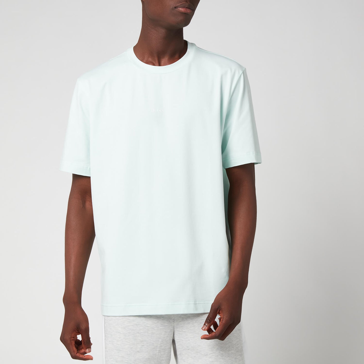 BOSS Casual Men's Relaxed Fit T-Shirt - Open Green