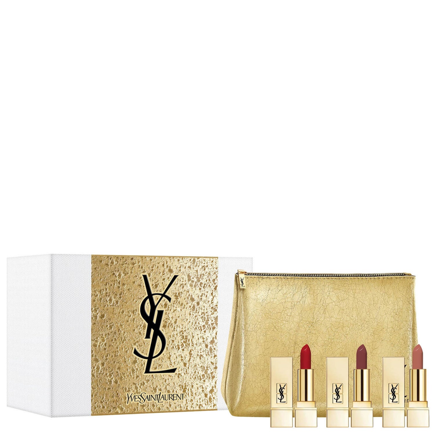 Yves Saint Laurent Rouge Pur Couture Trio Gift Set -lahjasetti
